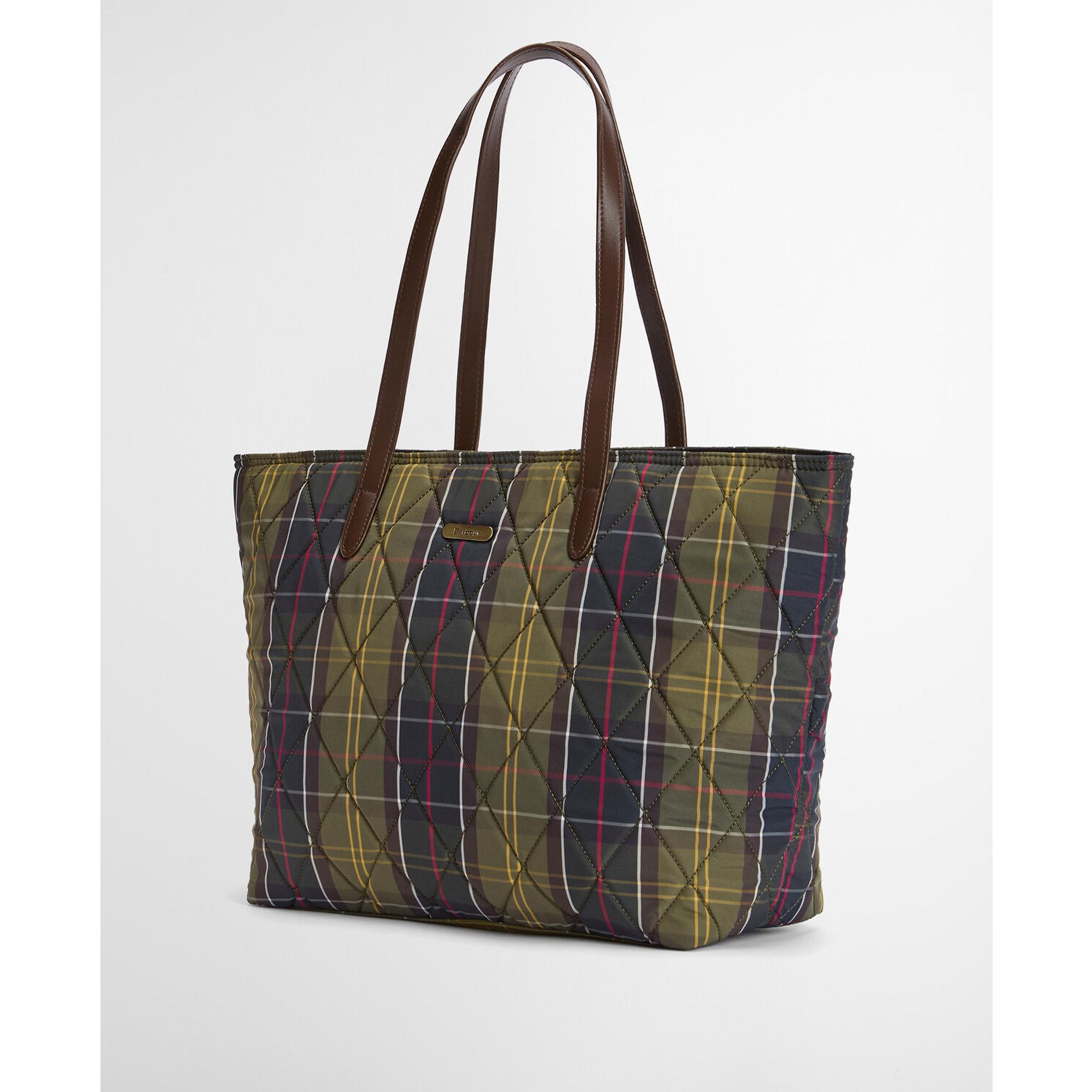 Product image 6 of 13 of Barbour Women's Wetherham Quilted Tartan Bag - Classic Tartan