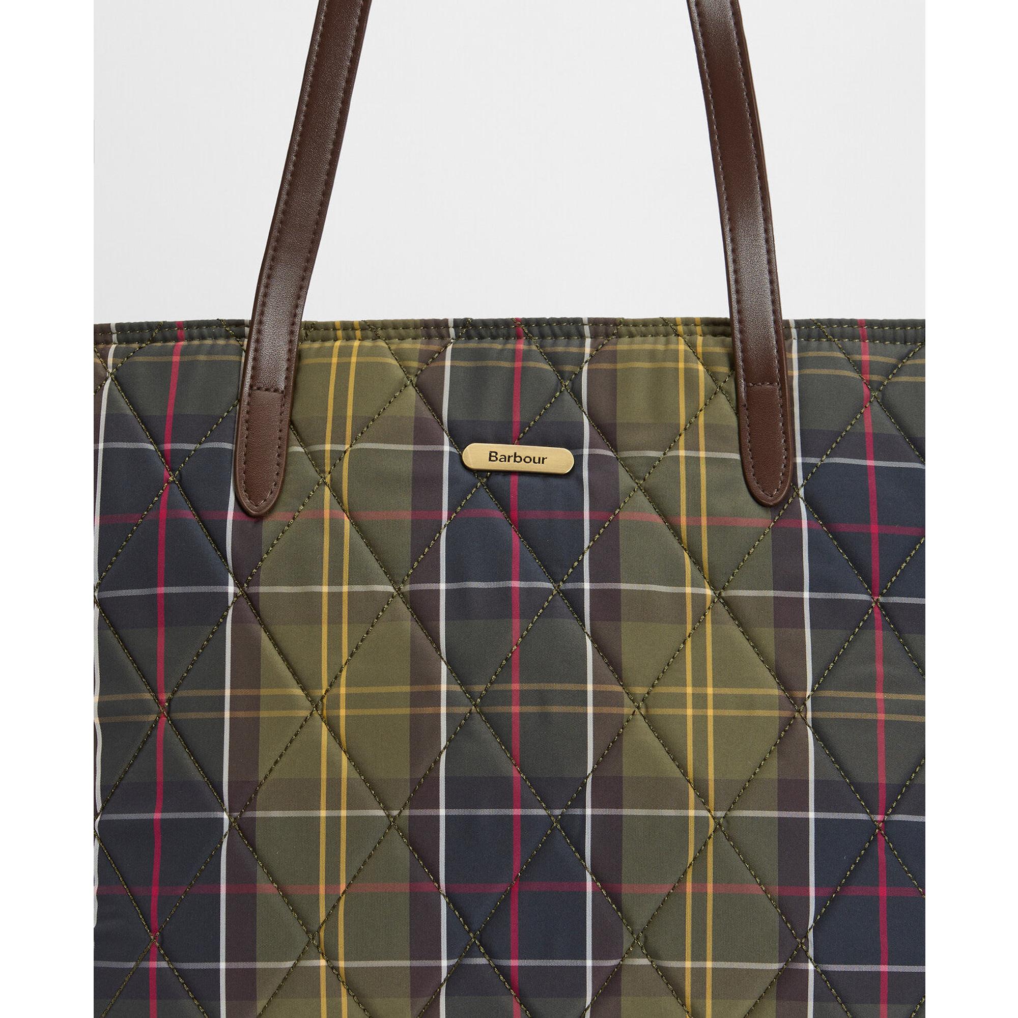 Product image 7 of 13 of Barbour Women's Wetherham Quilted Tartan Bag - Classic Tartan
