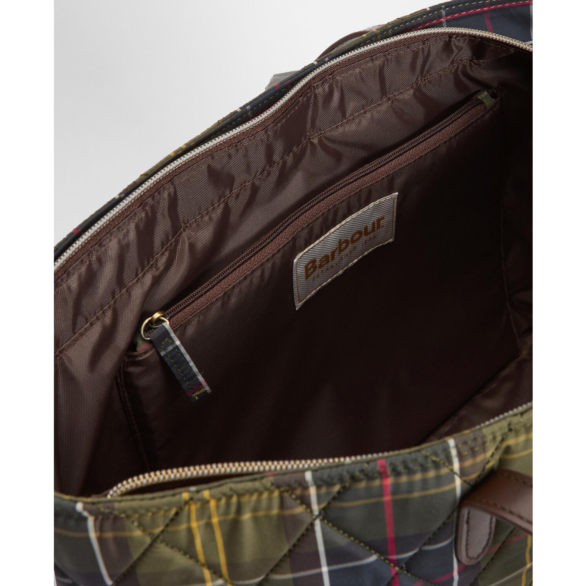 Product image 12 of 13 of Barbour Women's Wetherham Quilted Tartan Bag - Classic Tartan