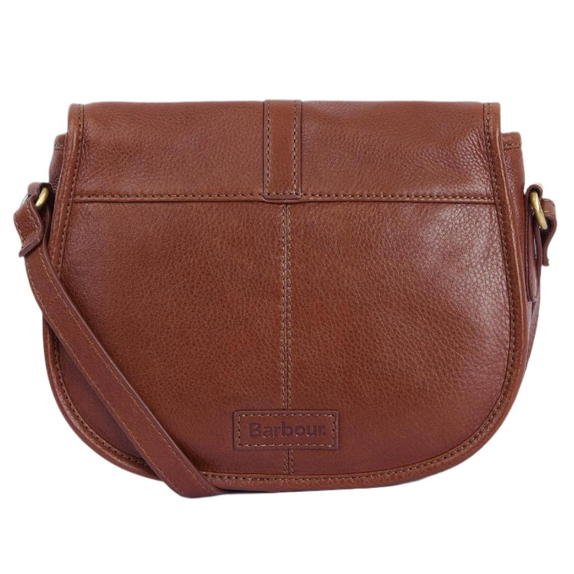 Product image 4 of 6 of Barbour Women's Laire Medium Leather Saddle Bag - Brown