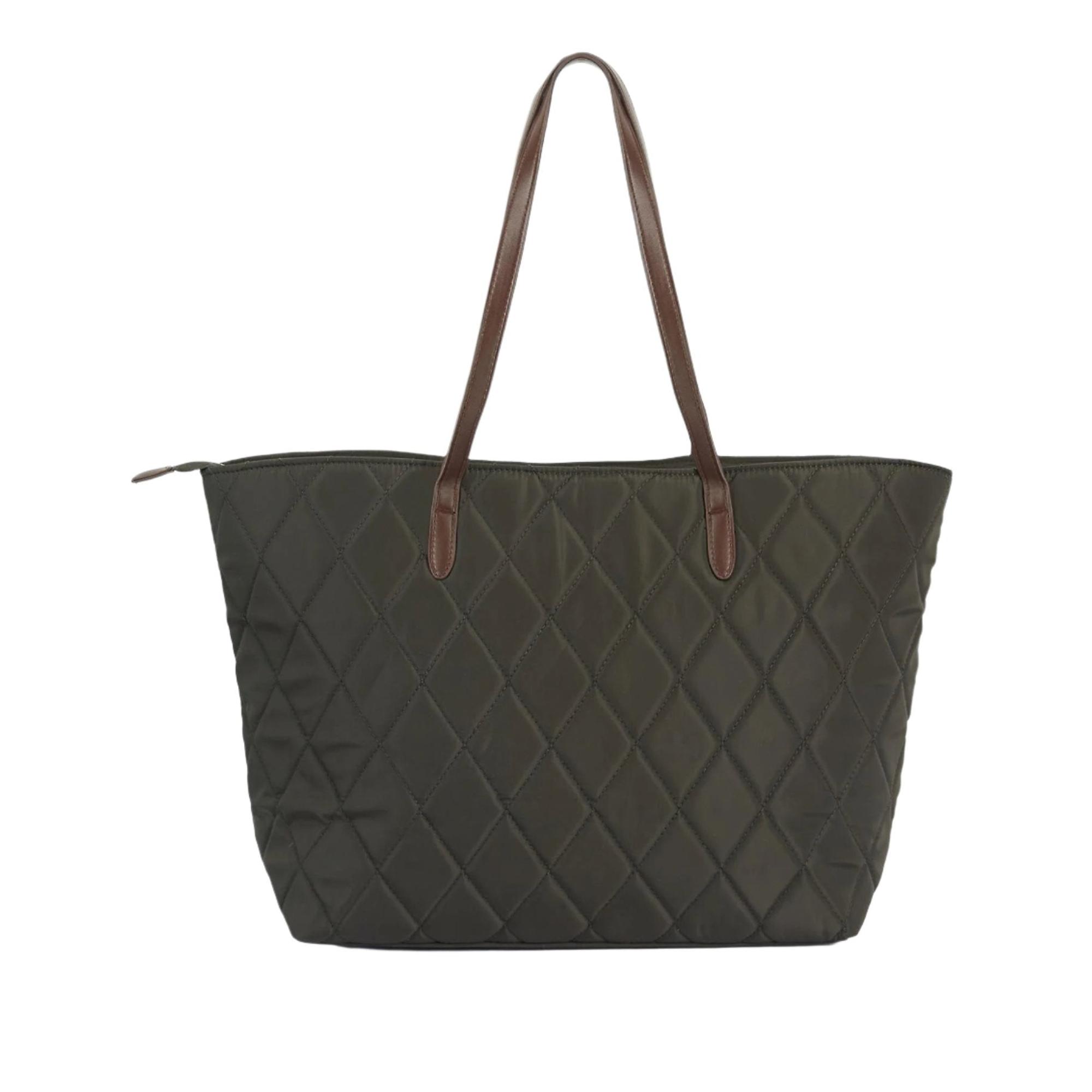 Product image 3 of 11 of Barbour Women's Quilted Tote Bag - Olive