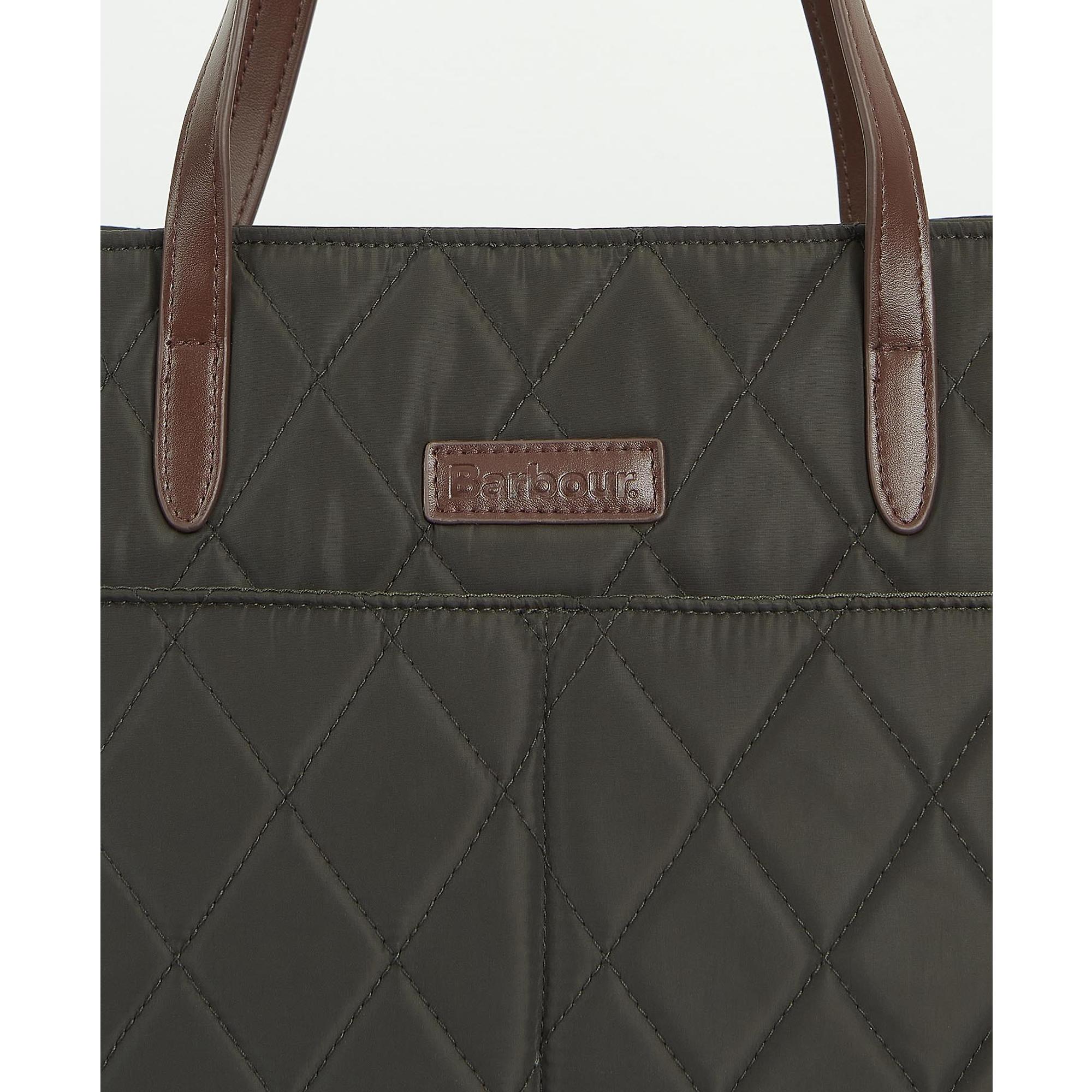 Product image 10 of 11 of Barbour Women's Quilted Tote Bag - Olive