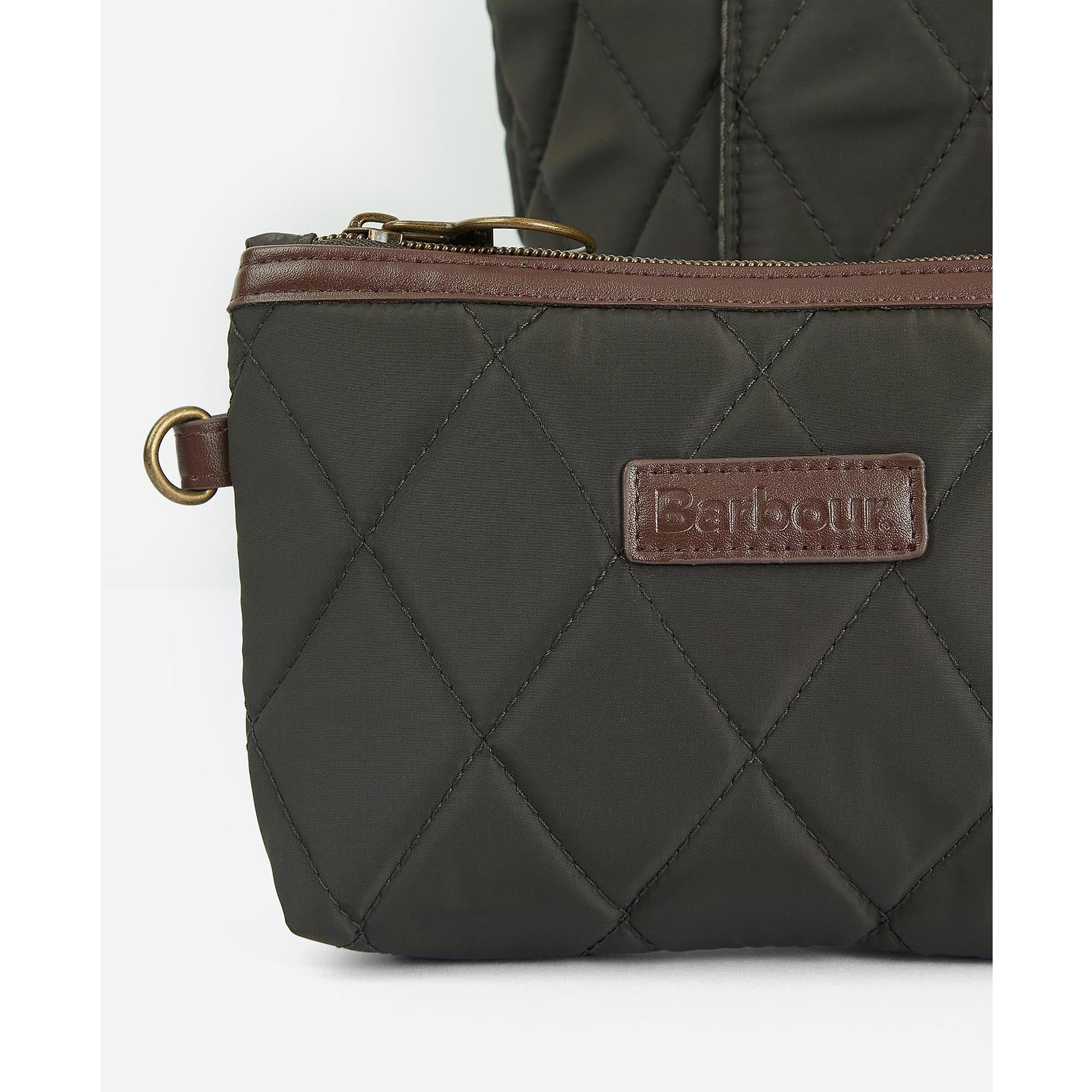 Product image 9 of 11 of Barbour Women's Quilted Tote Bag - Olive