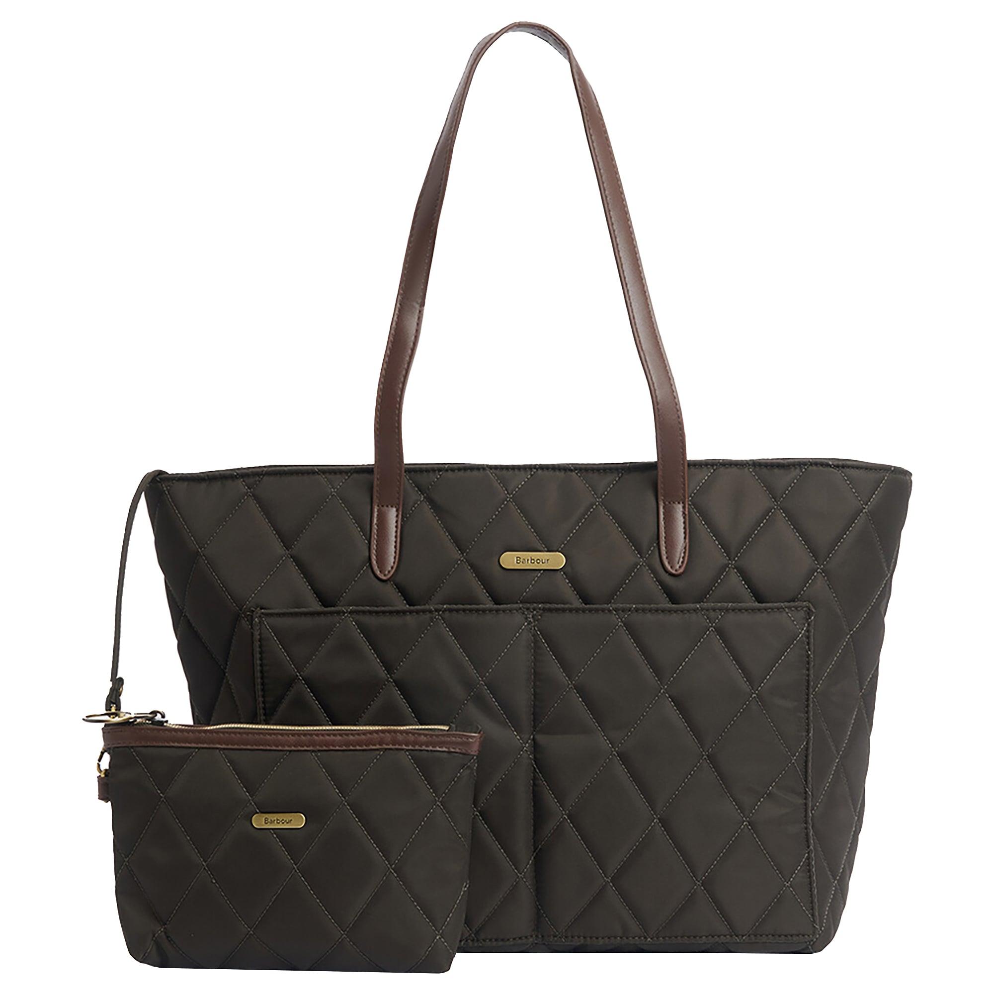 Product image 1 of 14 of Barbour Women's Quilted Tote Bag - Olive