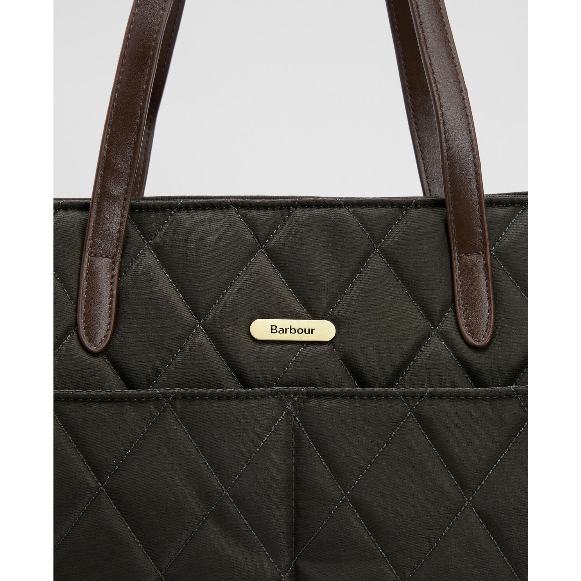 Product image 4 of 14 of Barbour Women's Quilted Tote Bag - Olive