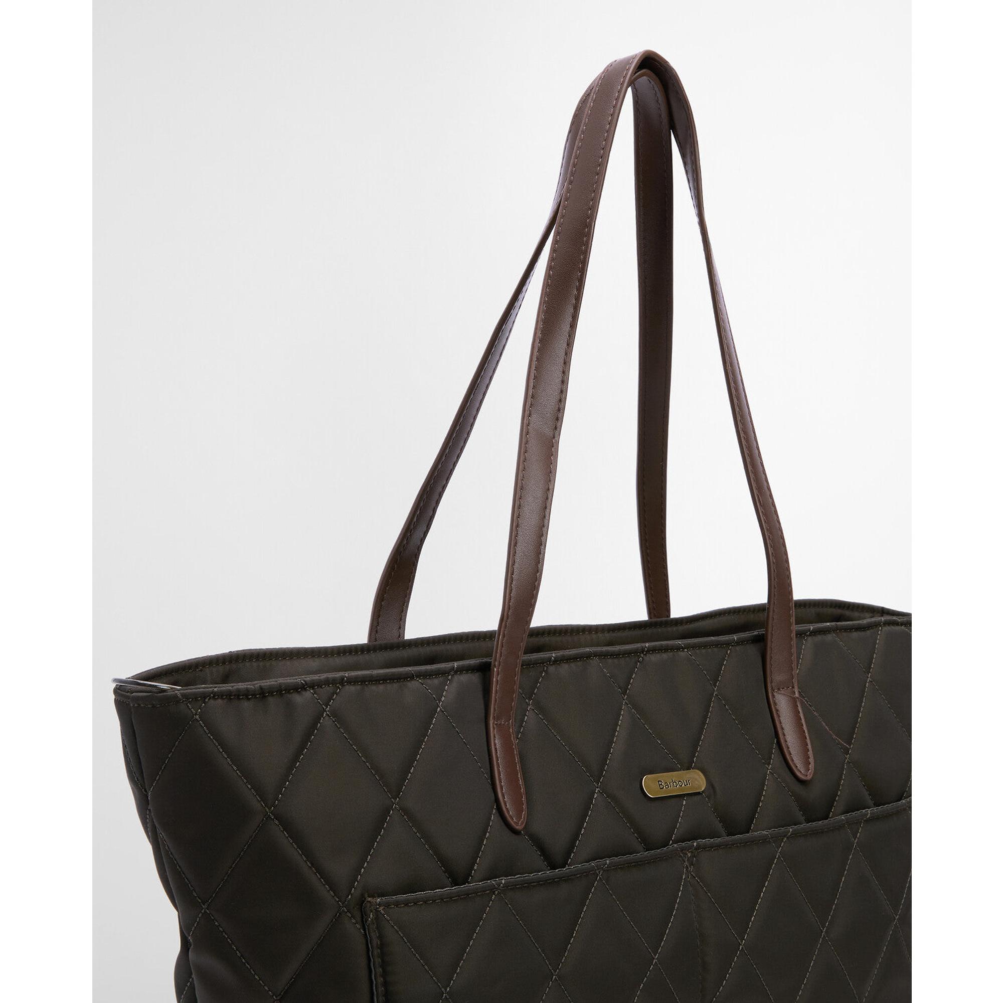 Product image 5 of 14 of Barbour Women's Quilted Tote Bag - Olive