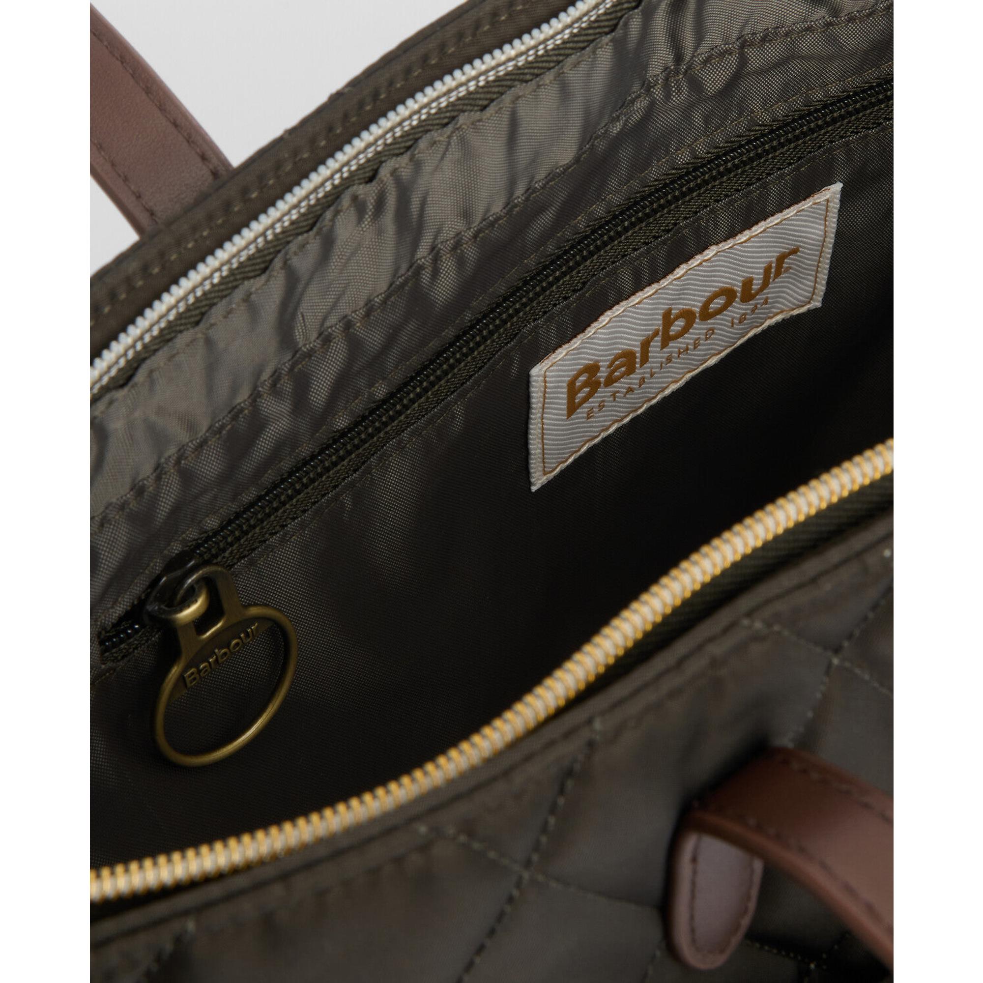 Product image 7 of 14 of Barbour Women's Quilted Tote Bag - Olive