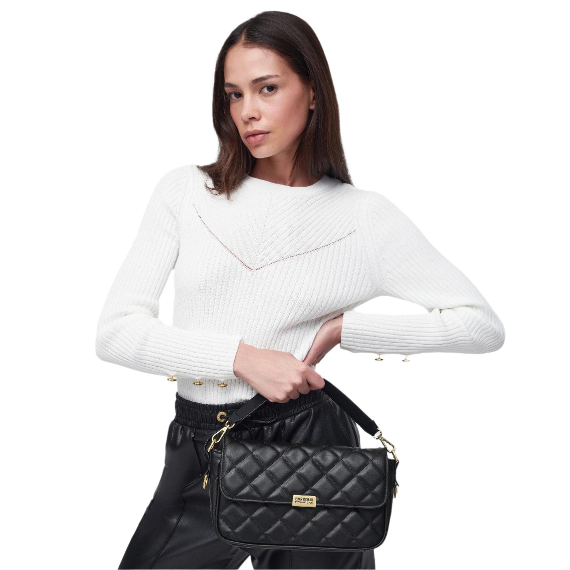Product image 4 of 8 of Barbour International Women's Soho Quilted Crossbody Bag - Black