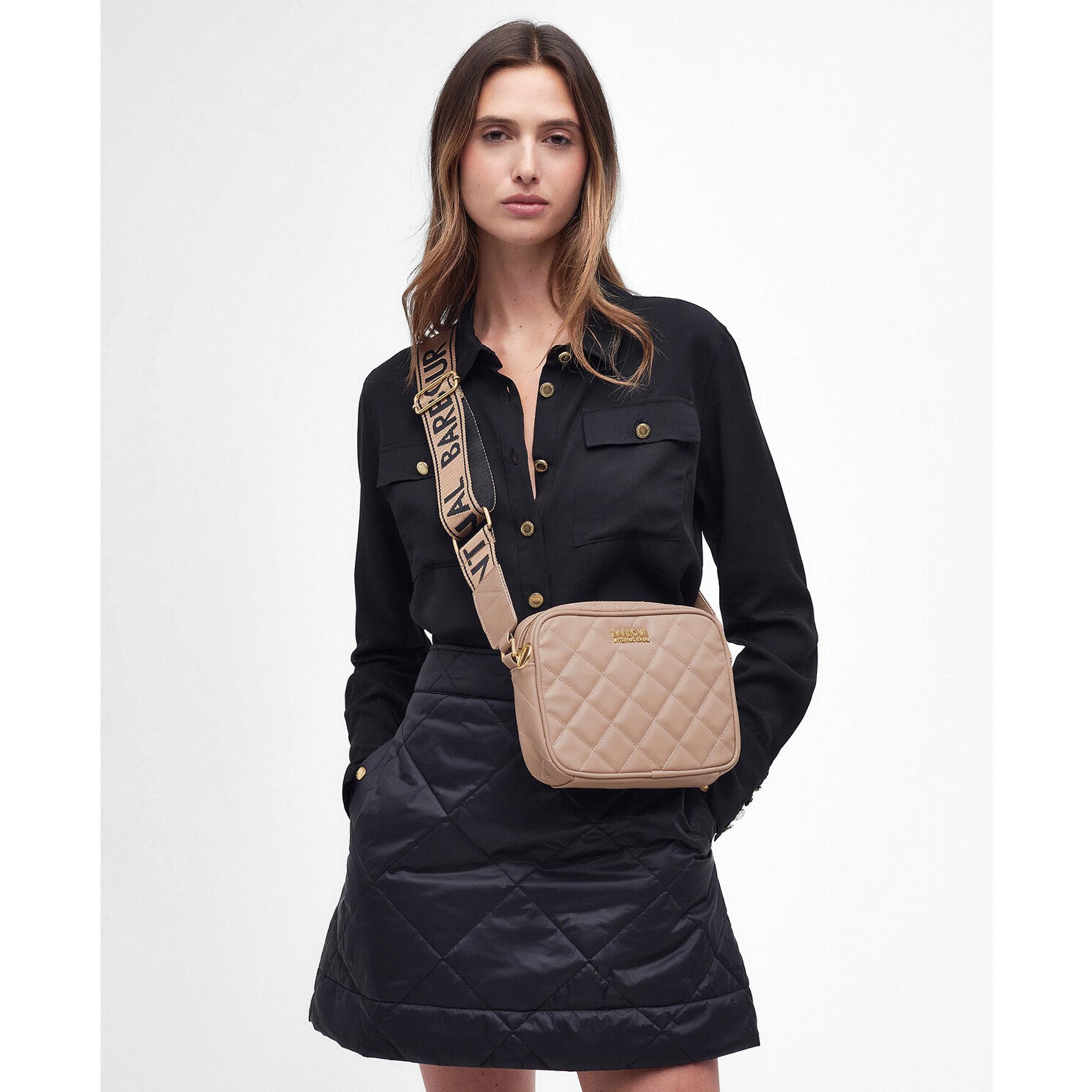 Product image 2 of 10 of Barbour International Women's Quilted Sloane Crossbody Bag - Camel