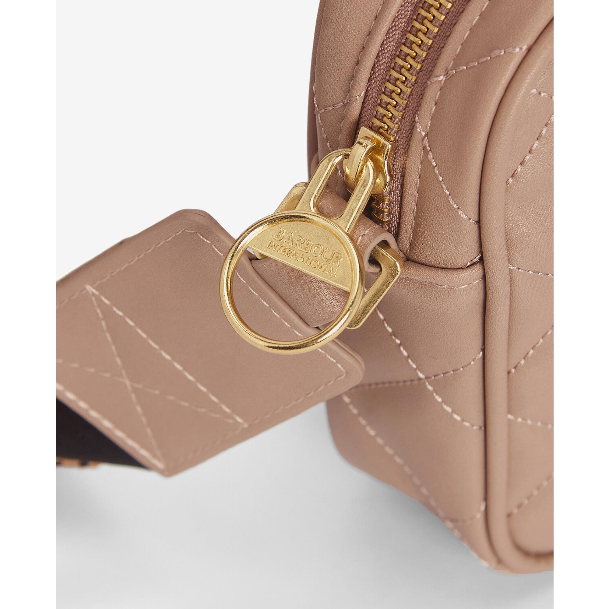 Product image 6 of 10 of Barbour International Women's Quilted Sloane Crossbody Bag - Camel