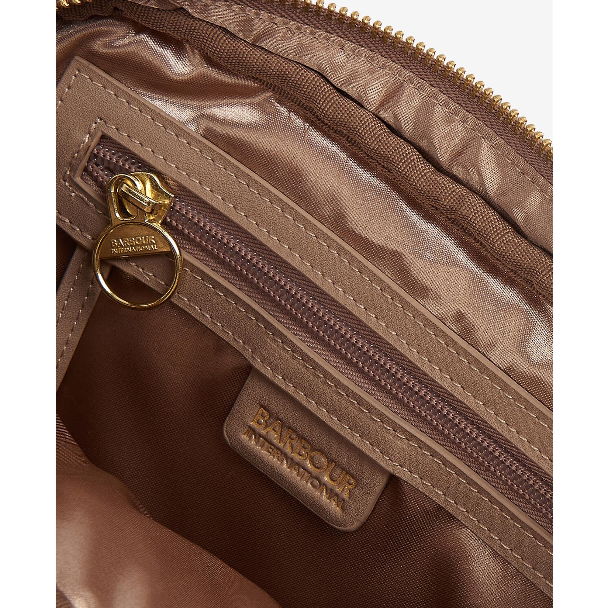 Product image 8 of 10 of Barbour International Women's Quilted Sloane Crossbody Bag - Camel