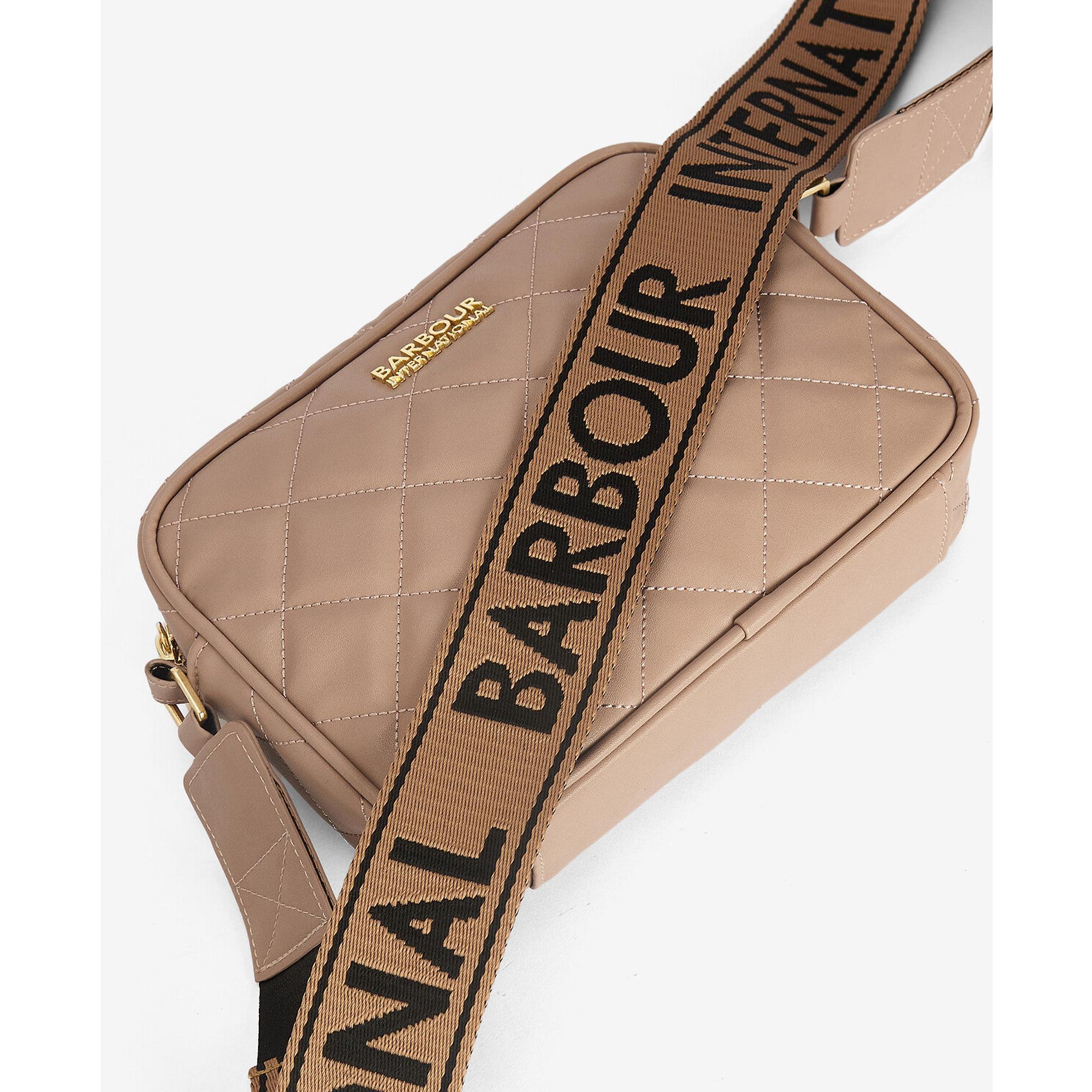 Product image 9 of 10 of Barbour International Women's Quilted Sloane Crossbody Bag - Camel