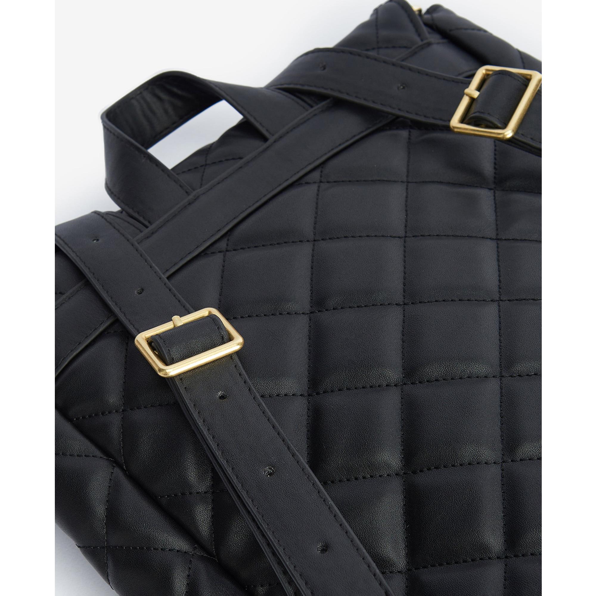 Product image 8 of 10 of Barbour International Women's Quilted Hoxton Backpack - Black