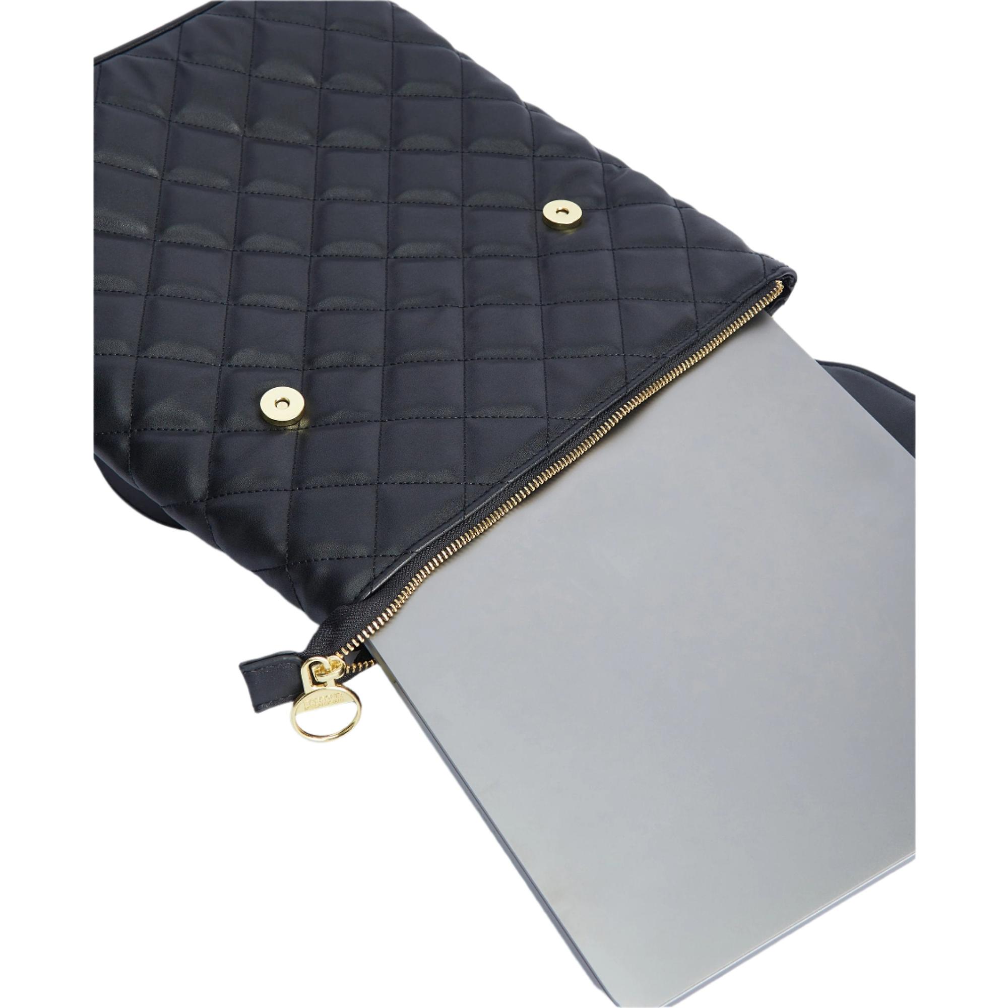 Product image 5 of 10 of Barbour International Women's Quilted Hoxton Backpack - Black