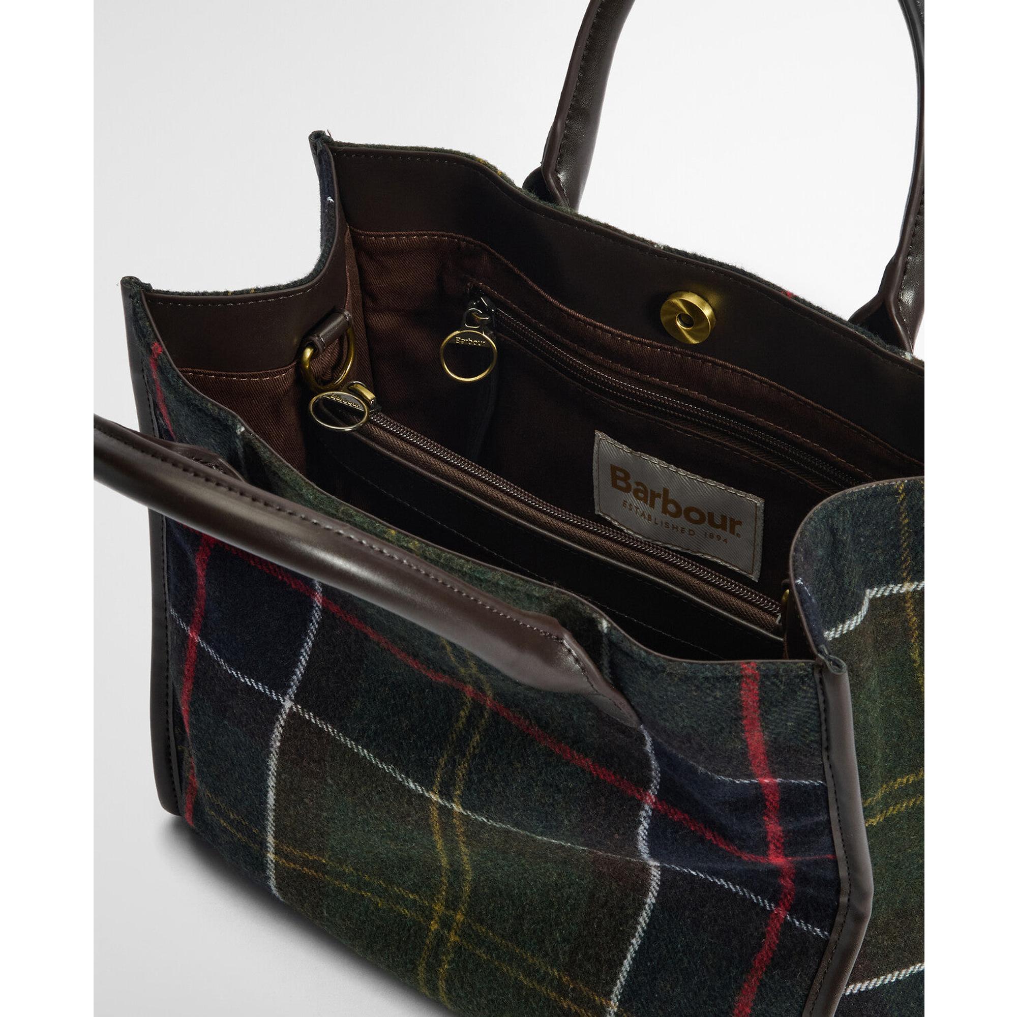 Product image 7 of 10 of Barbour Women's Barrhill Tartan Tote Bag - Classic Tartan
