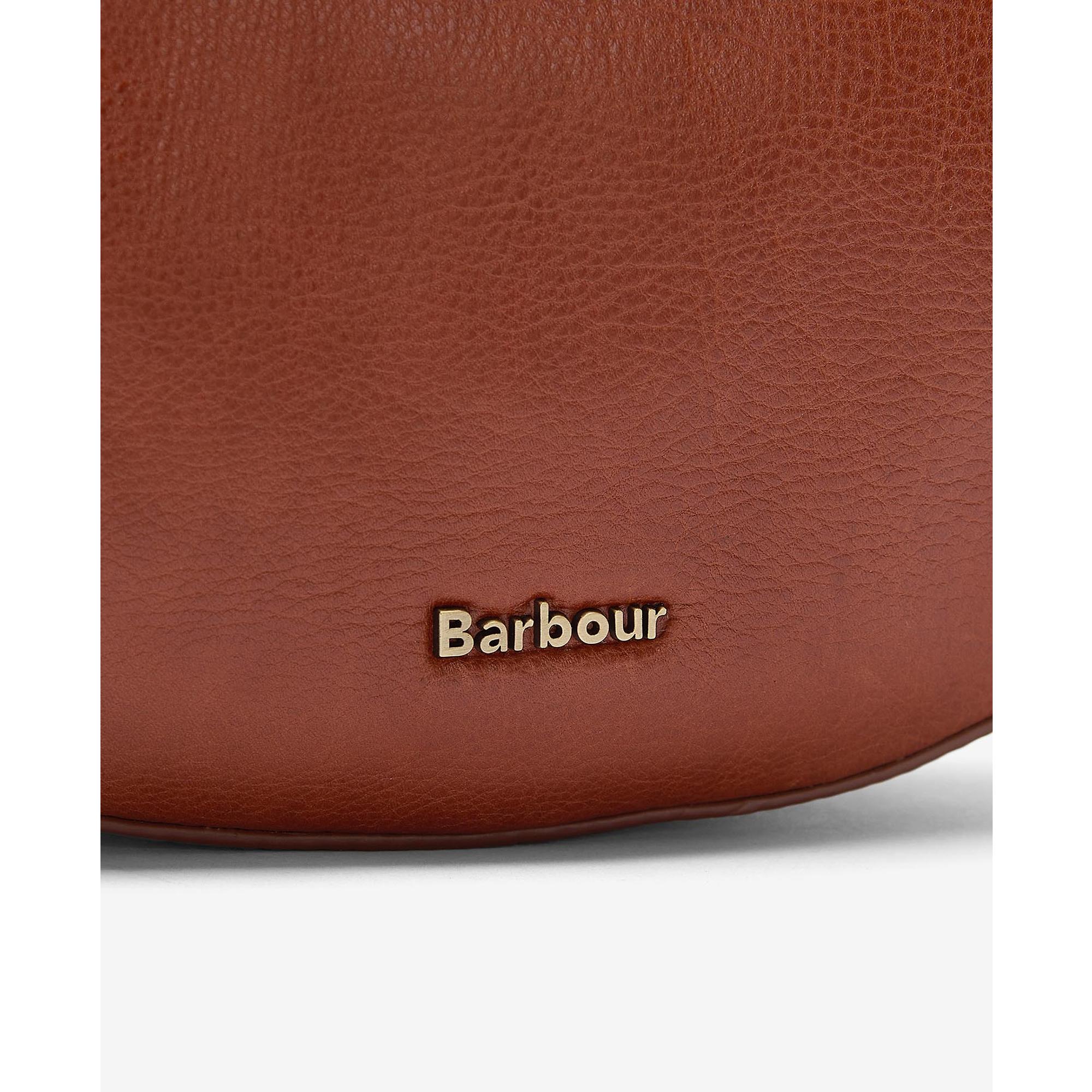 Product image 7 of 9 of Barbour Women's Laire Leather Sling Half-Moon Bag - Brown