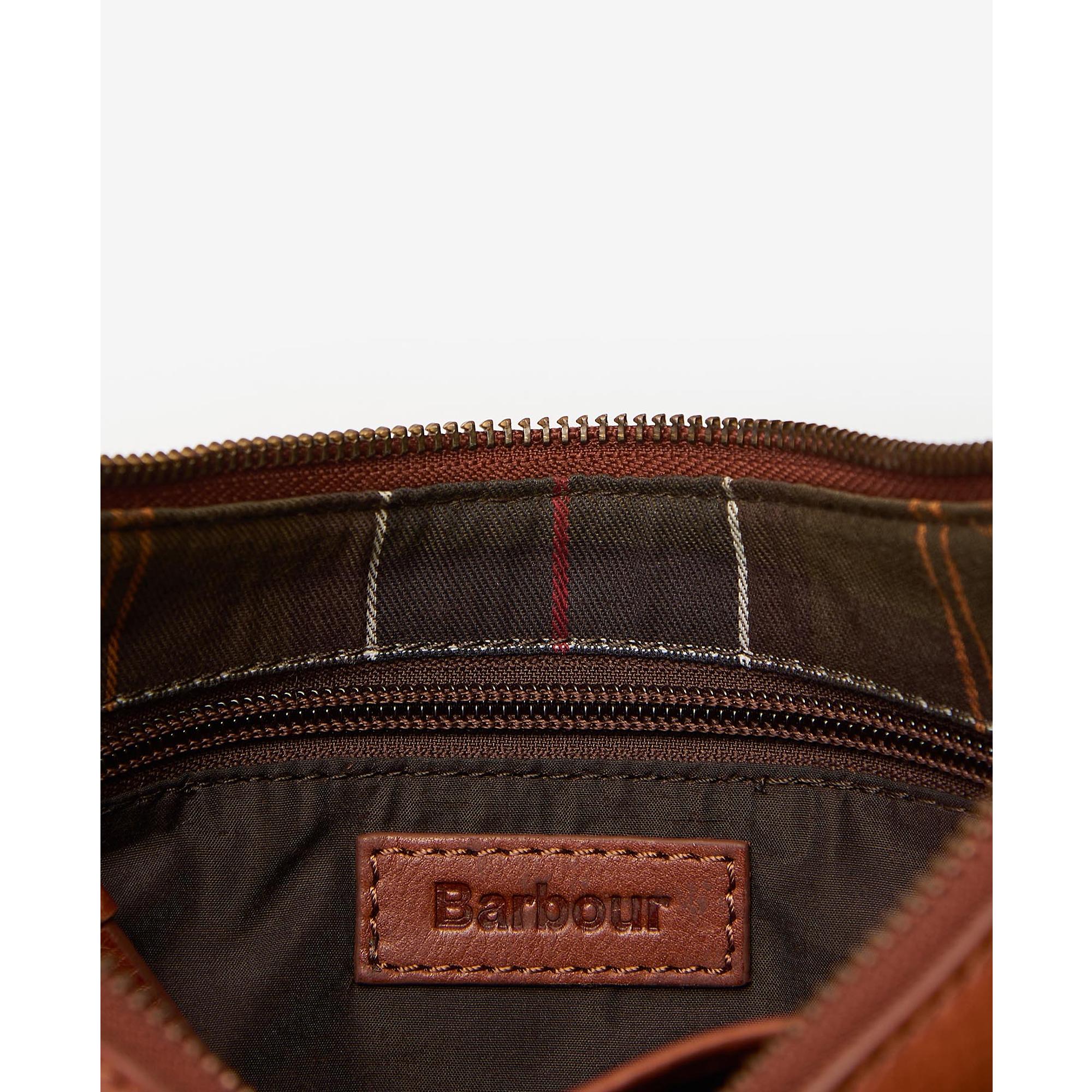 Product image 4 of 9 of Barbour Women's Laire Leather Sling Half-Moon Bag - Brown