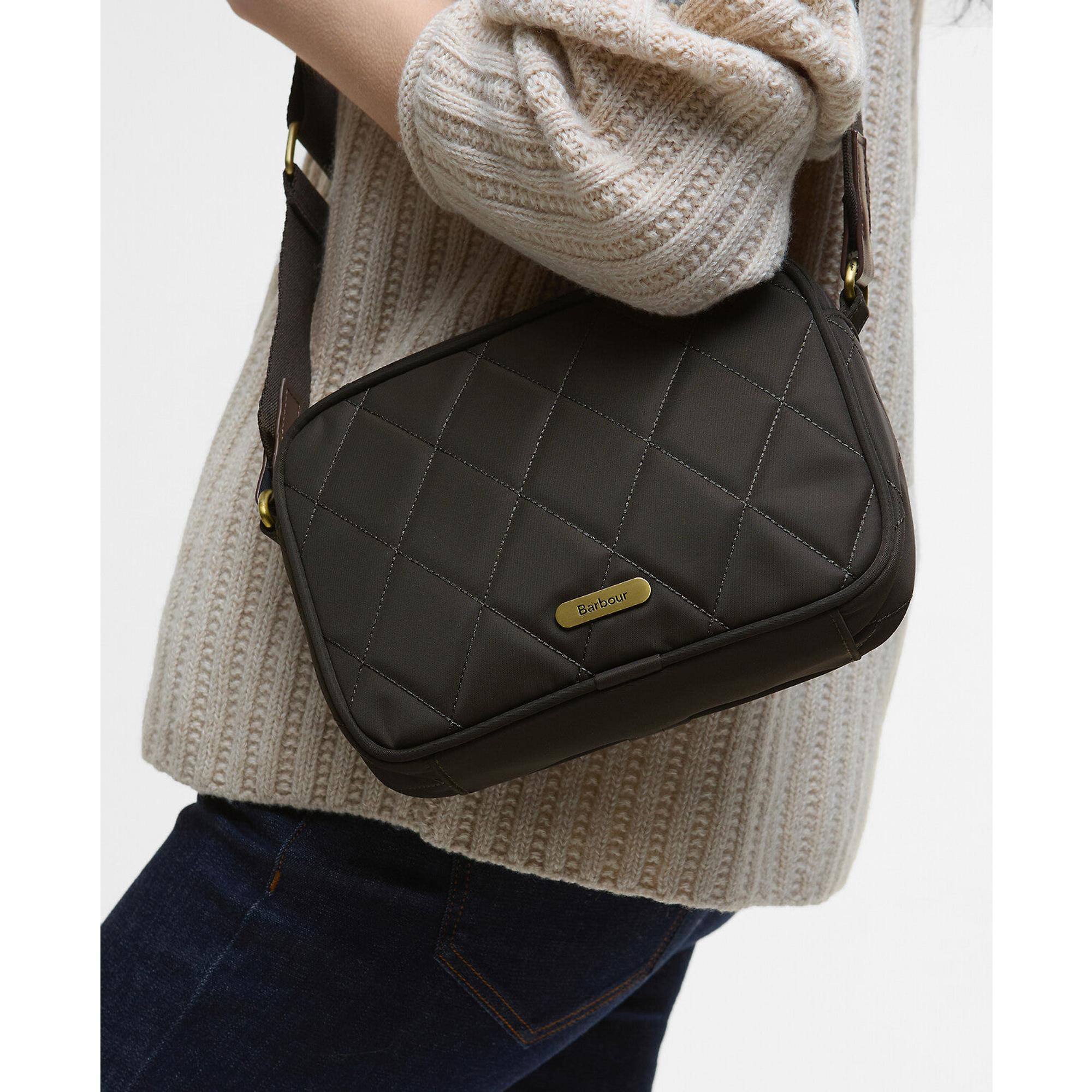 Product image 3 of 10 of Barbour Women's Quilted Crossbody Bag - Olive