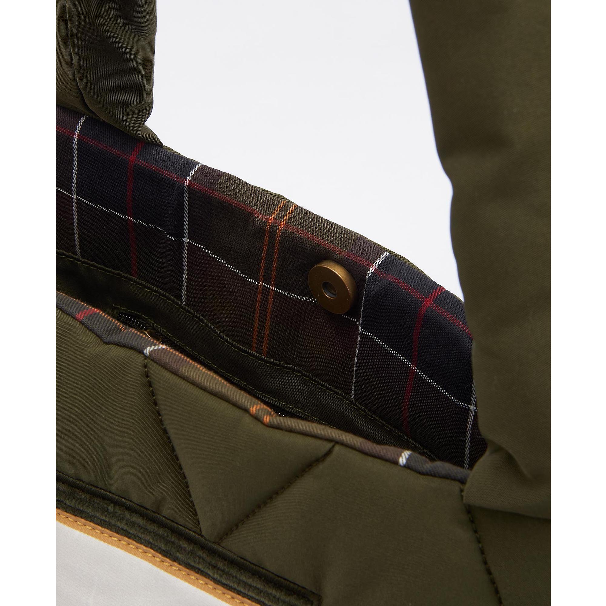 Product image 6 of 8 of Barbour Women's Mariah Quilted Tote Bag - Olive