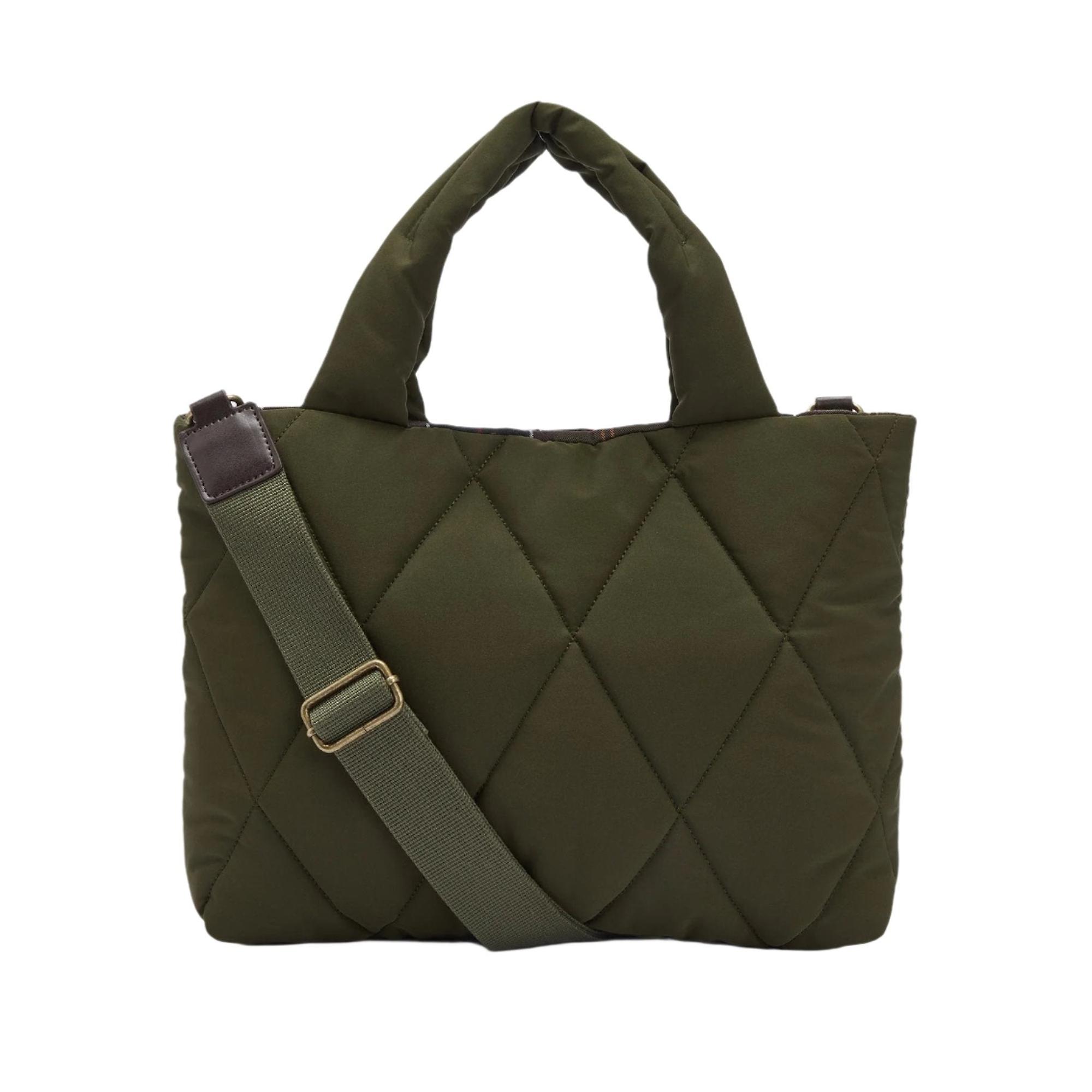 Product image 2 of 7 of Barbour Women's Mariah Mini Quilted Tote Bag - Olive