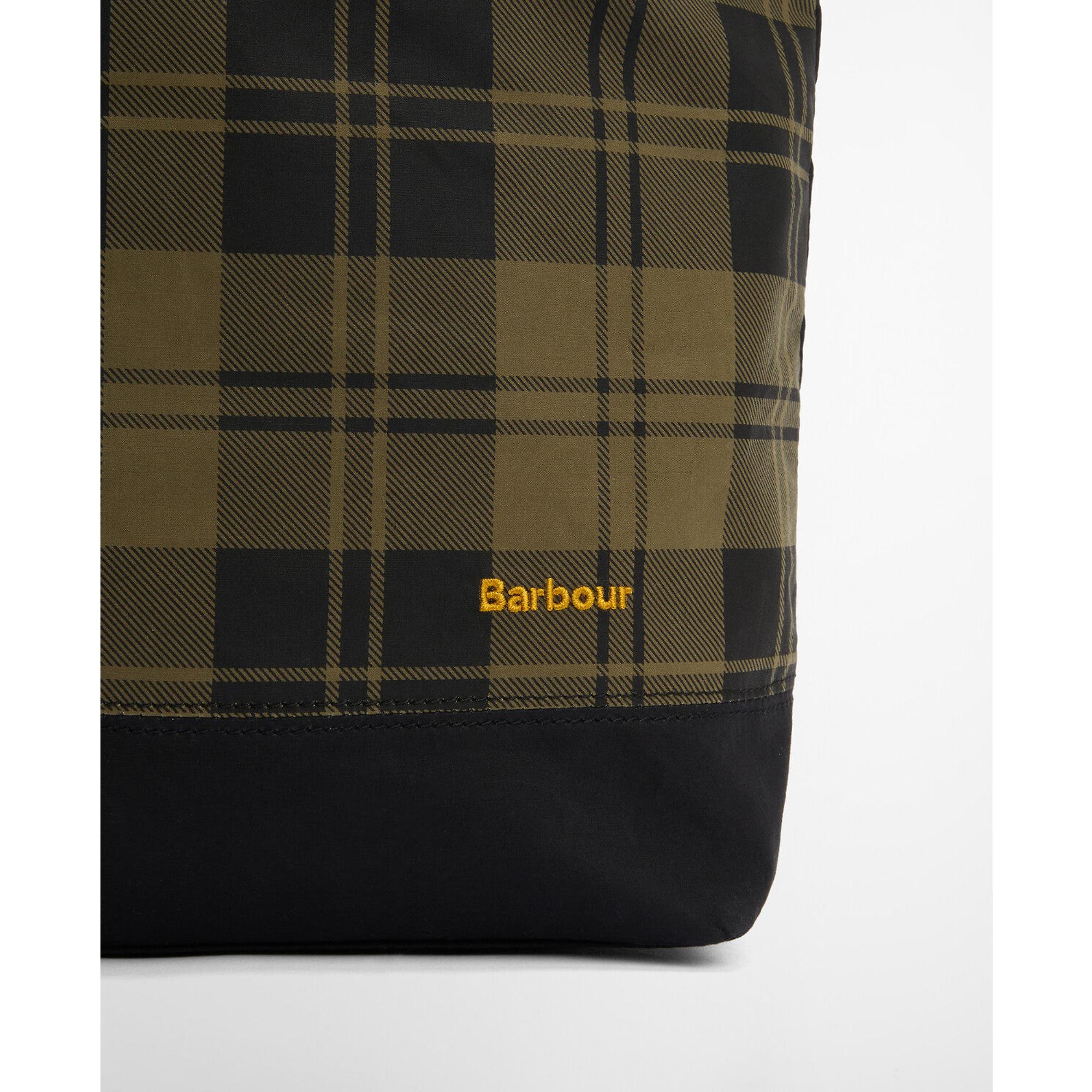 Product image 6 of 12 of Barbour Women's Mya Patchwork Tote Bag - Black/Olive Check