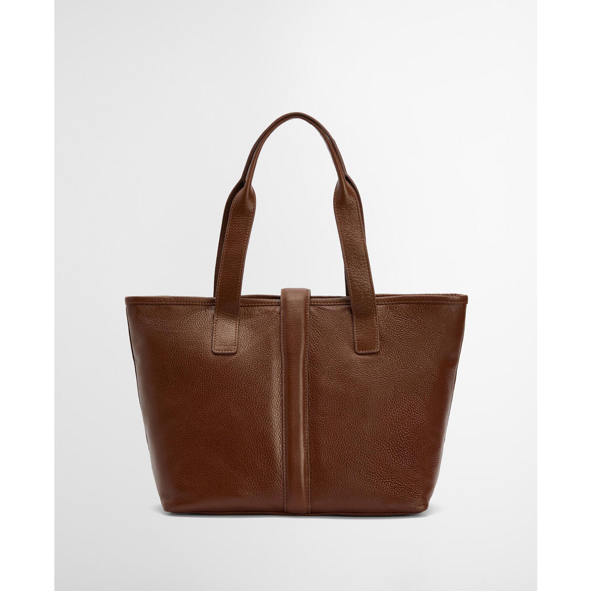 Product image 5 of 10 of Barbour Women's Alder Leather Tote Bag - Brown