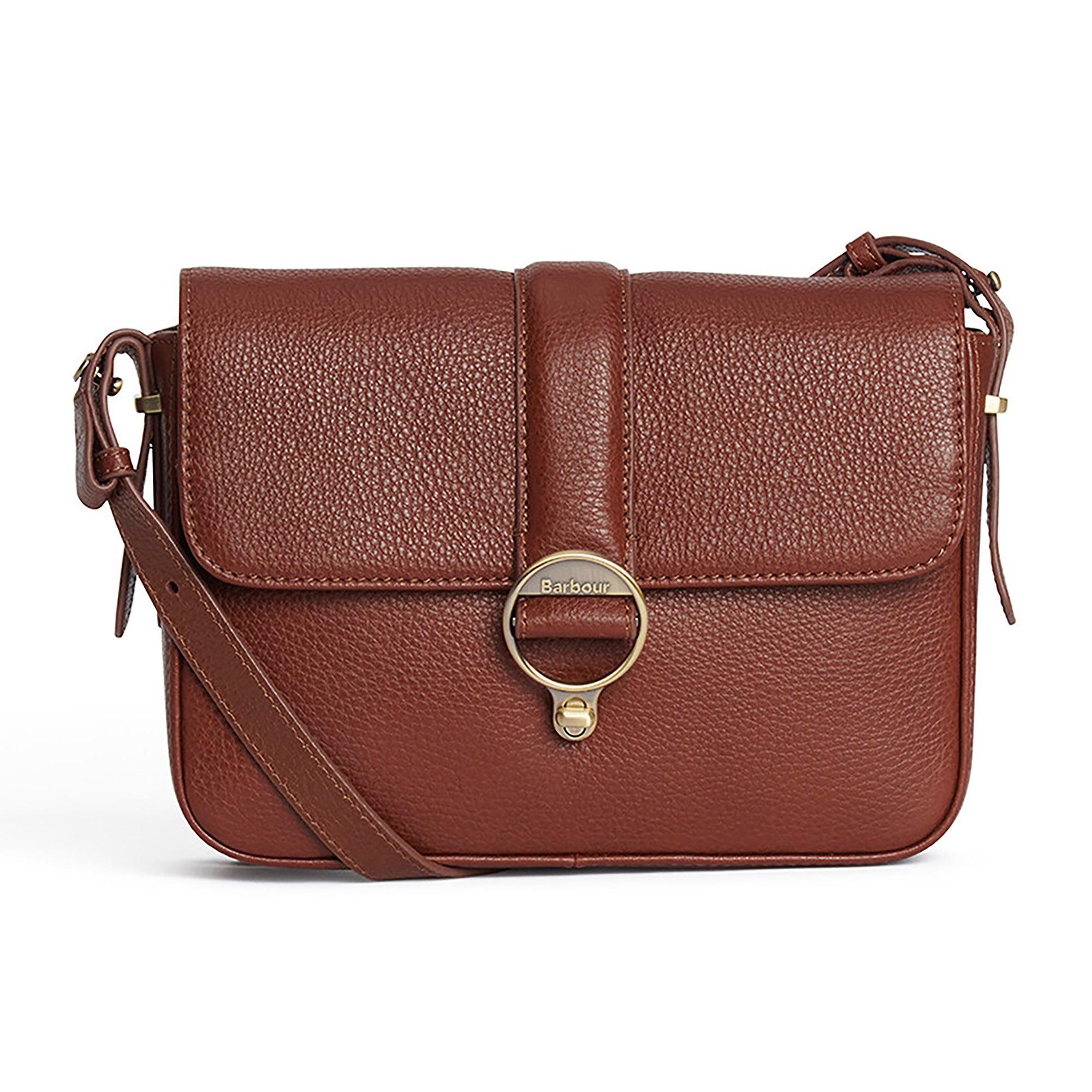 Product image 1 of 10 of Barbour Women's Rosa Leather Crossbody Bag - Brown