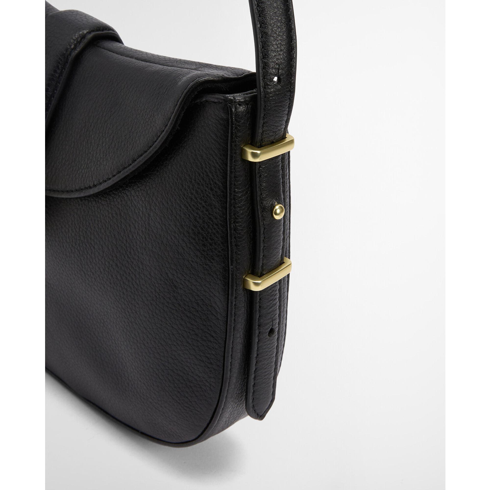 Product image 7 of 9 of Barbour Women's Alder Leather Sling Bag - Black