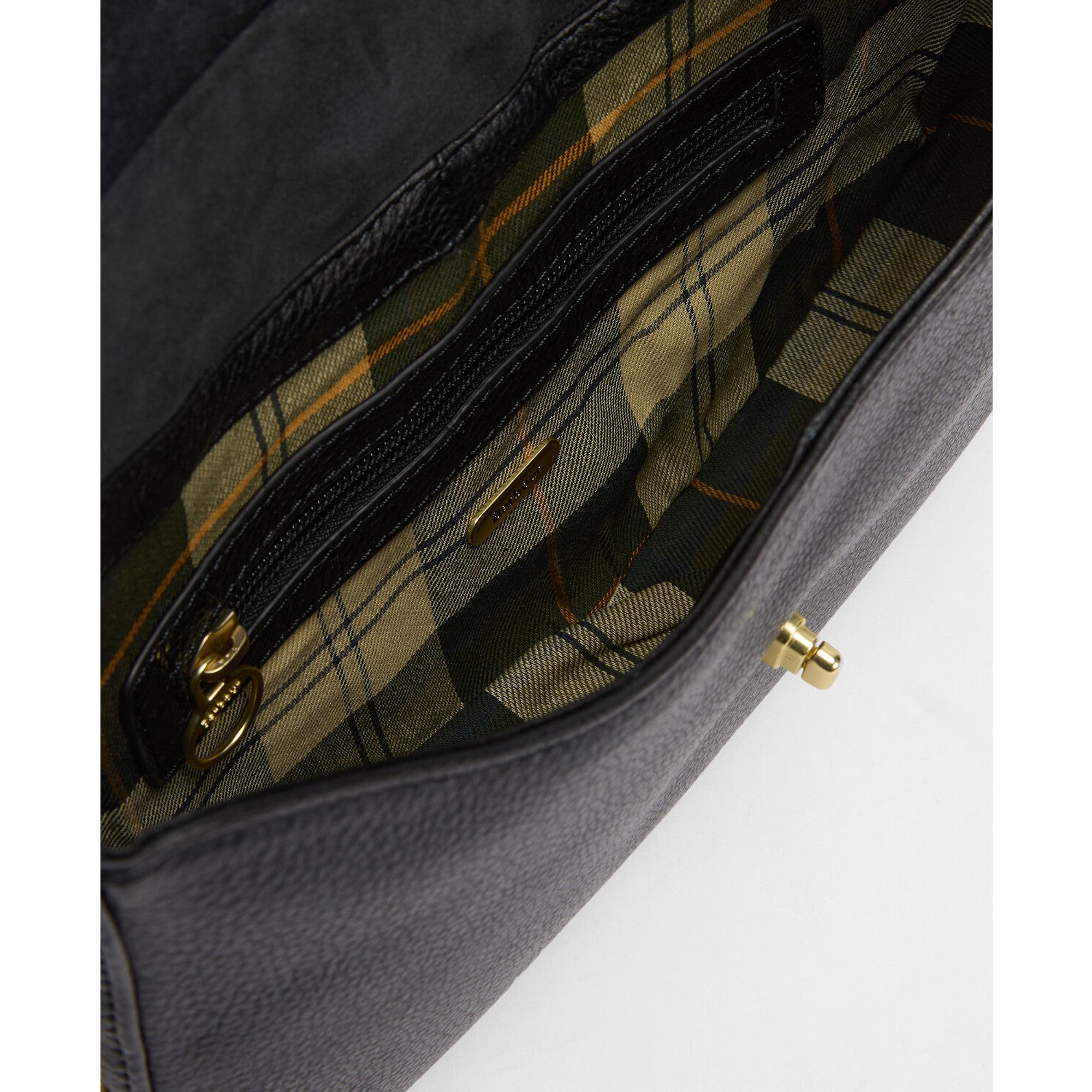 Product image 8 of 9 of Barbour Women's Alder Leather Sling Bag - Black