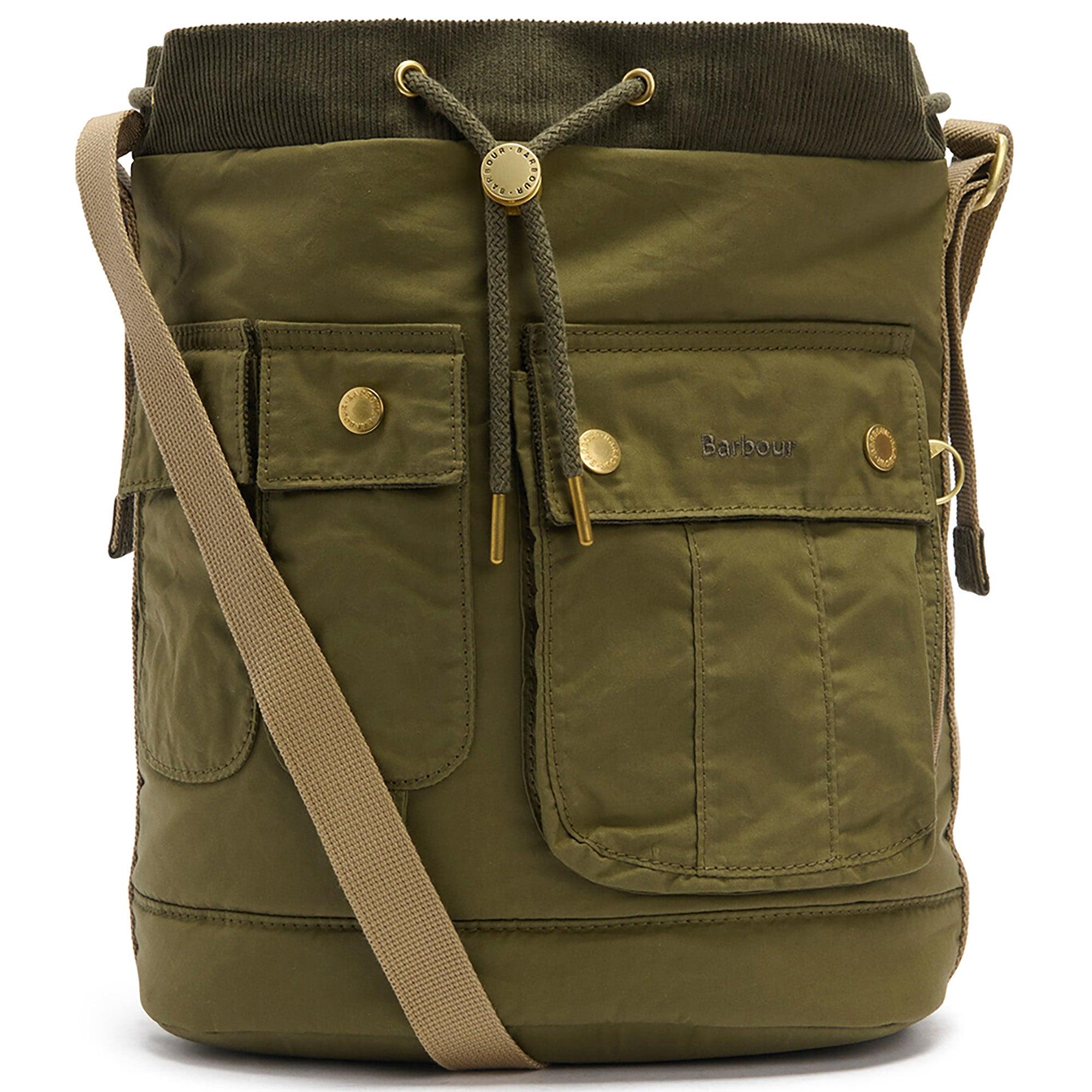 Product image 1 of 10 of Barbour Women's Mia Drawstring Tote Bag - Dusky Green