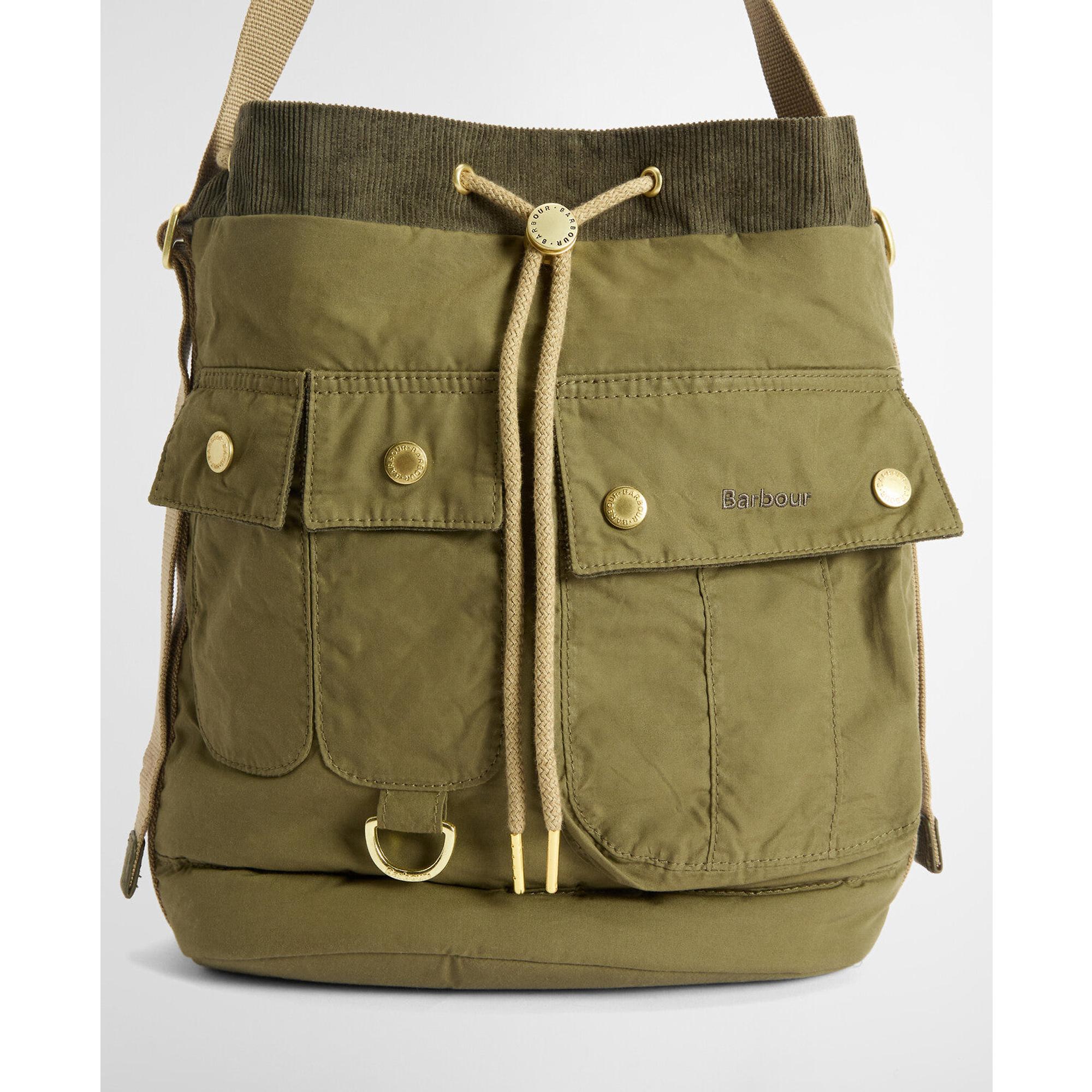 Product image 9 of 10 of Barbour Women's Mia Drawstring Tote Bag - Dusky Green