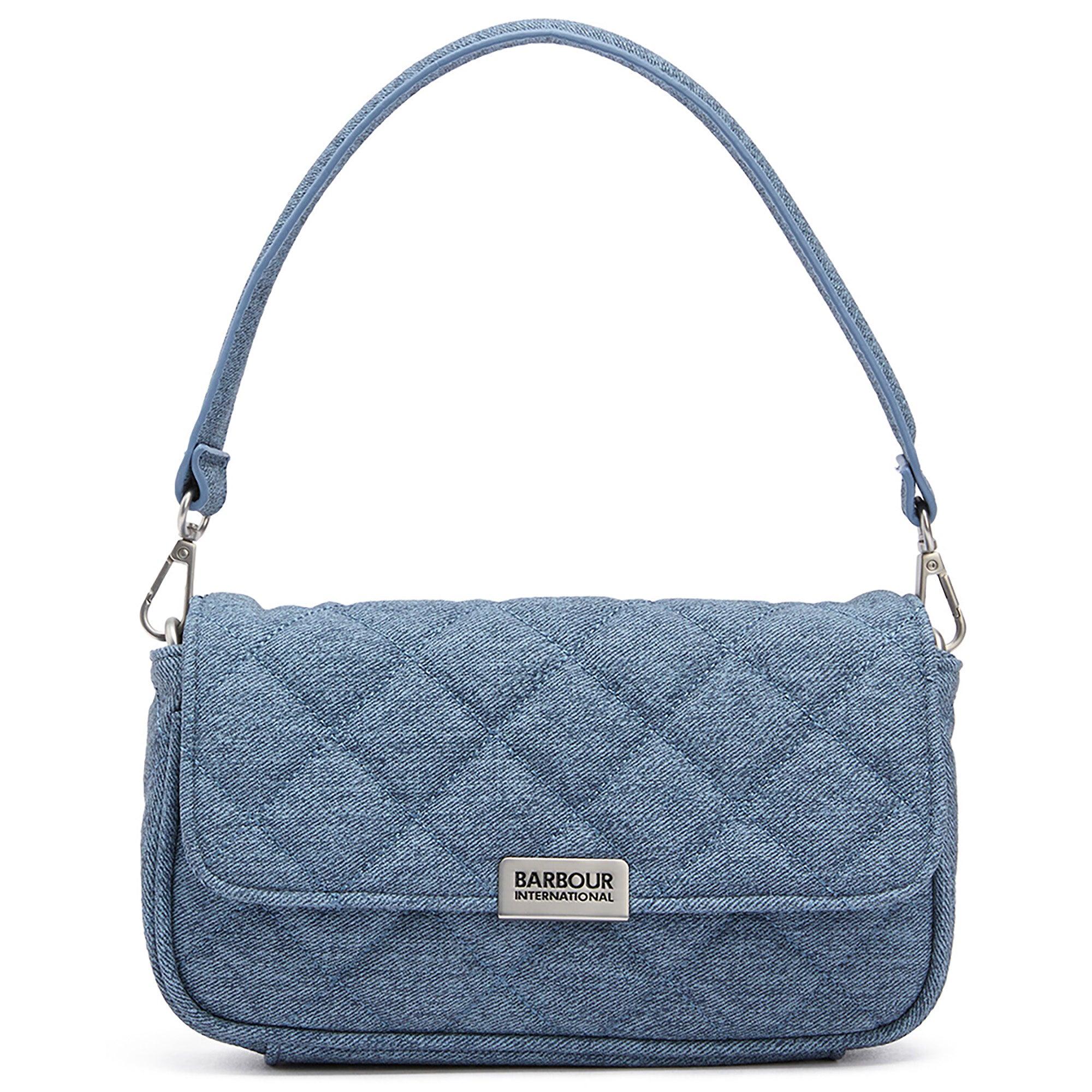 Product image 1 of 3 of Barbour International Women's Denim Mini Soho Crossbody Bag - Light Denim