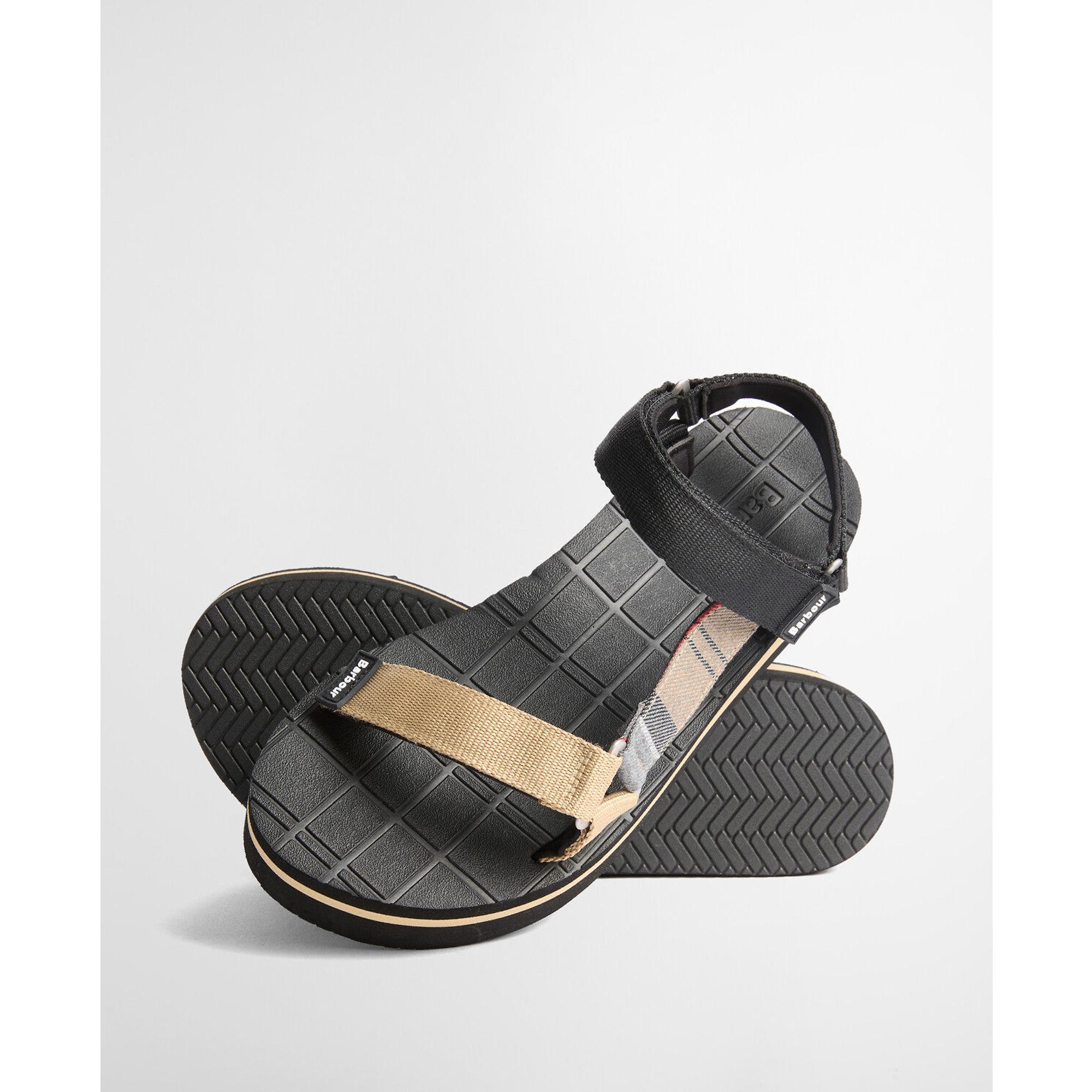 Product image 7 of 9 of Barbour Women's Mila Sandals - Black/Dress Tartan