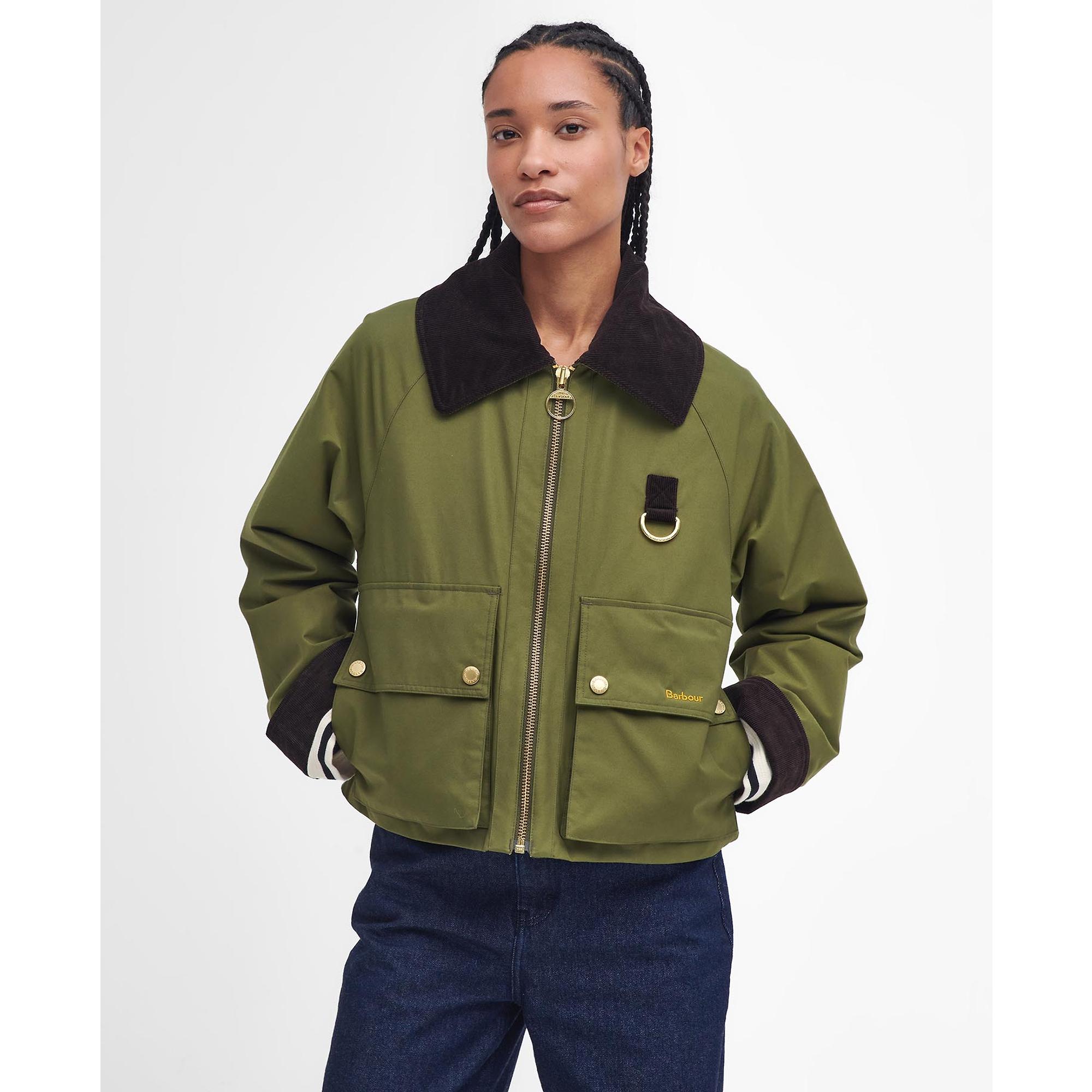 Product image 2 of 9 of Barbour Women's Nora Casual Jacket - Dark Moss