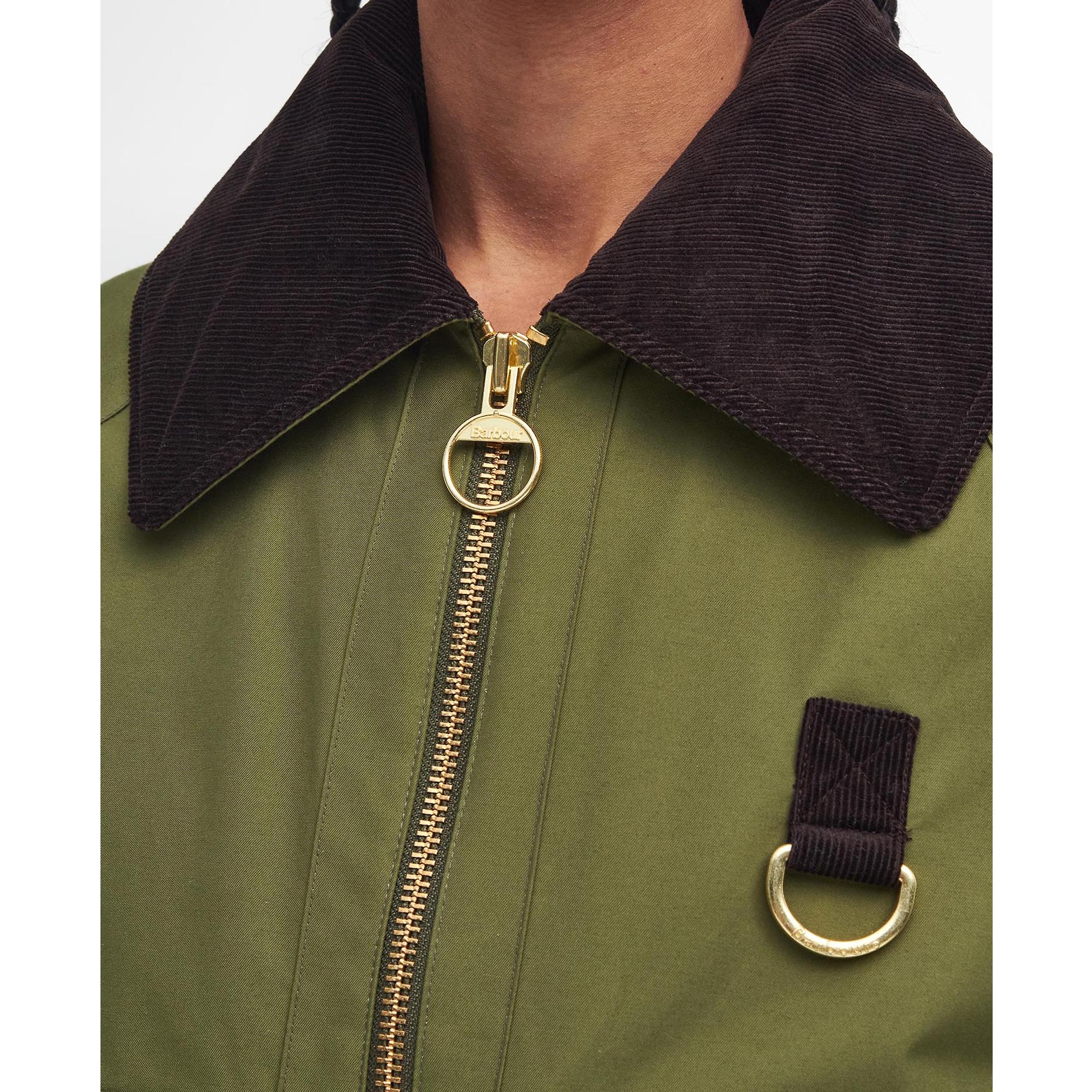 Product image 7 of 9 of Barbour Women's Nora Casual Jacket - Dark Moss