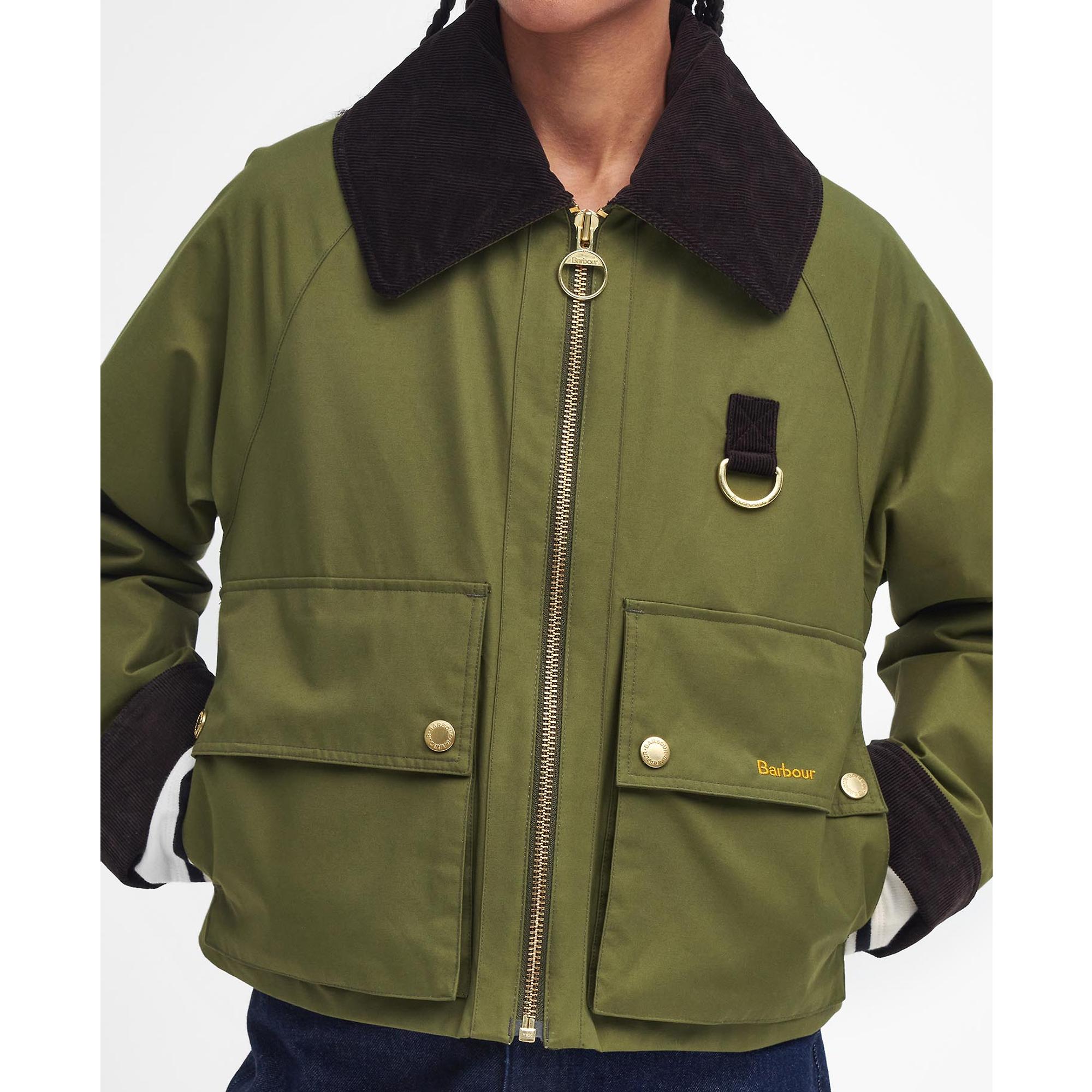 Product image 3 of 9 of Barbour Women's Nora Casual Jacket - Dark Moss