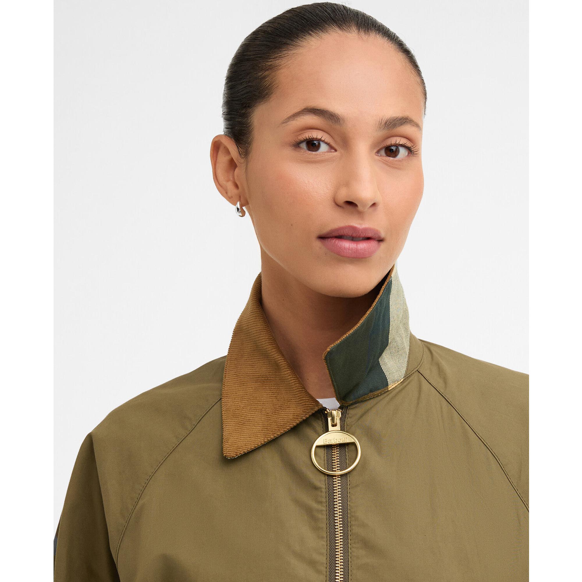 Product image 5 of 6 of Barbour Women's Catlin Casual Jacket - Dusky Green/Ancient