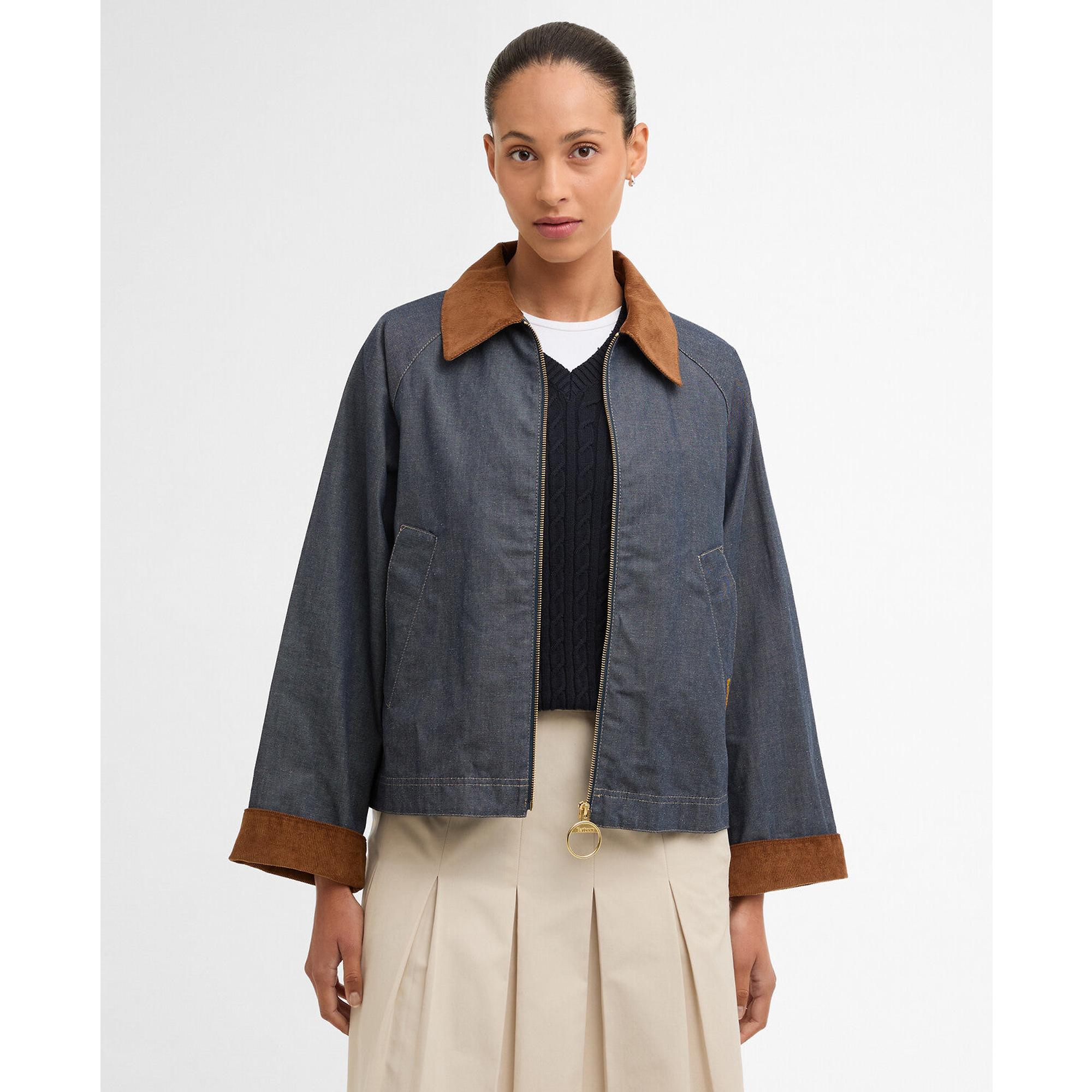 Product image 2 of 7 of Barbour Women's Freckleton Denim Jacket - Indigo / Dress