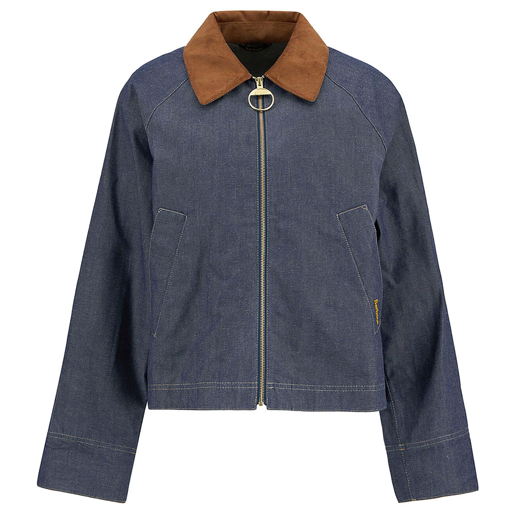 Product image 1 of 7 of Barbour Women's Freckleton Denim Jacket - Indigo / Dress