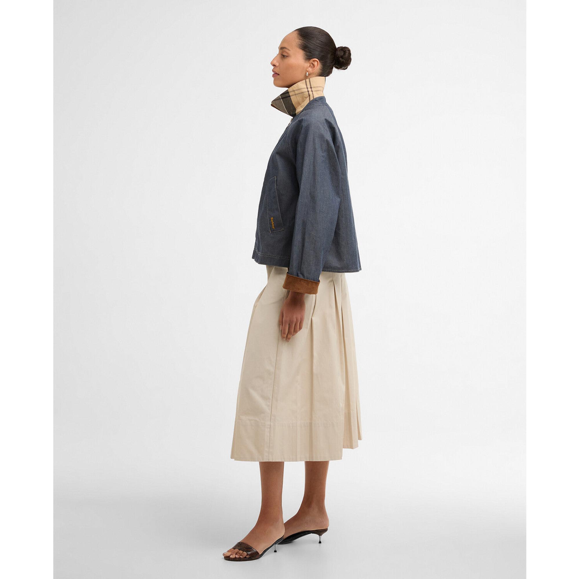 Product image 3 of 7 of Barbour Women's Freckleton Denim Jacket - Indigo / Dress