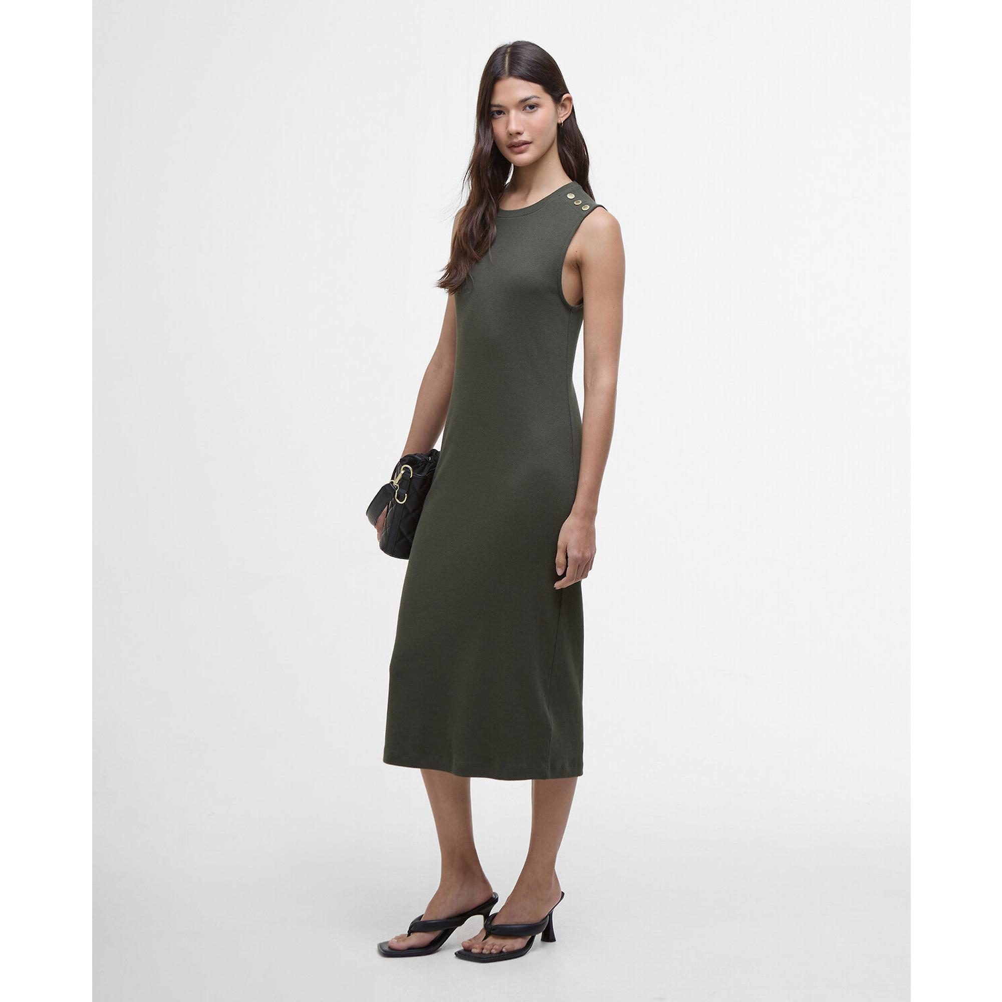 Product image 2 of 6 of Barbour International Women's Hadfield Midi Dress - Envy