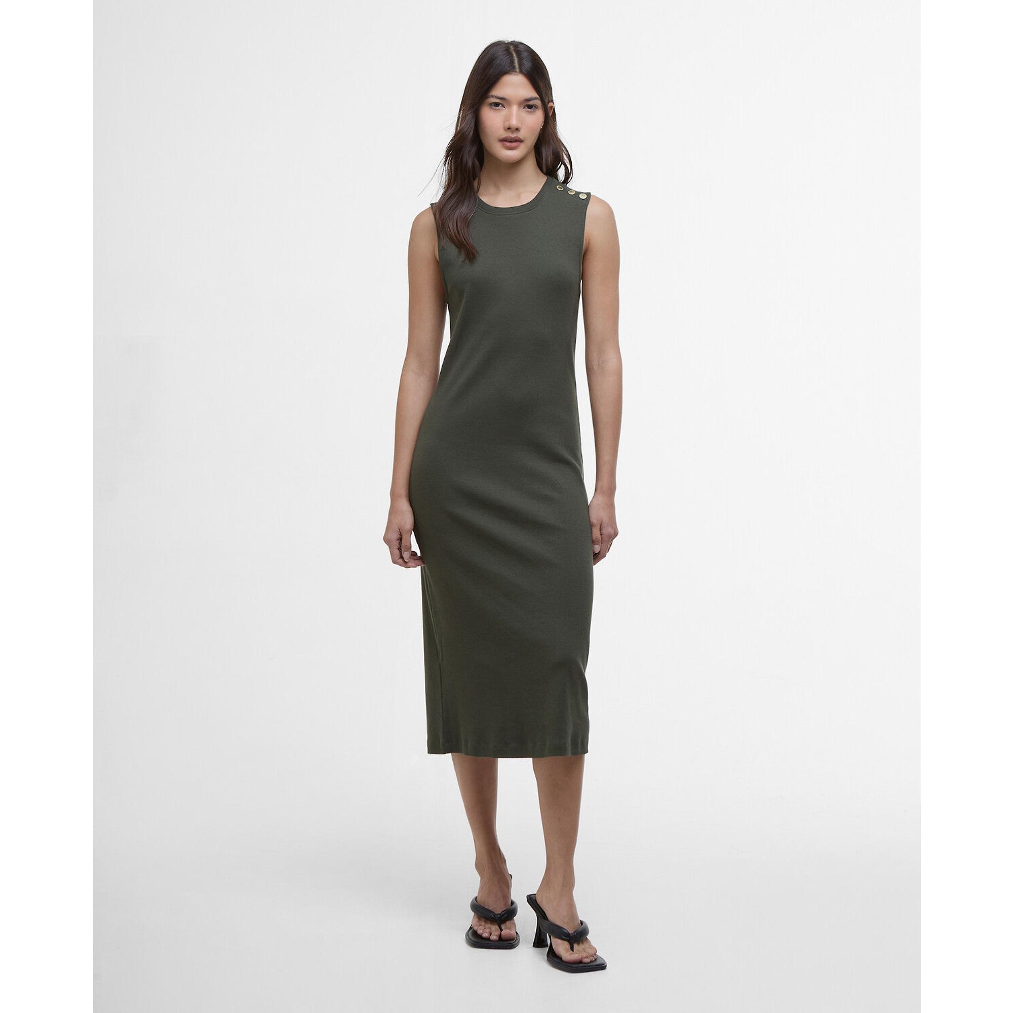 Product image 3 of 6 of Barbour International Women's Hadfield Midi Dress - Envy