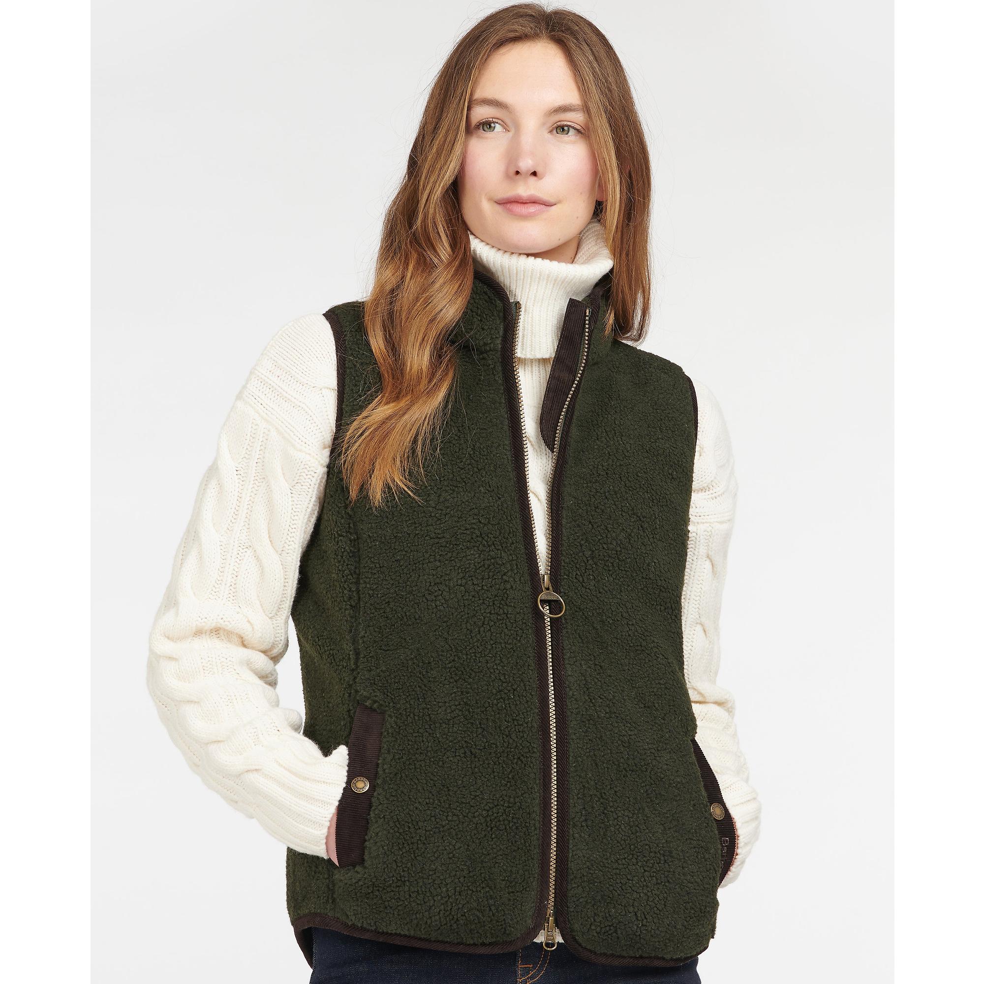 Product image 3 of 7 of Barbour Women's Burford Fleece Gilet - Olive/Classic