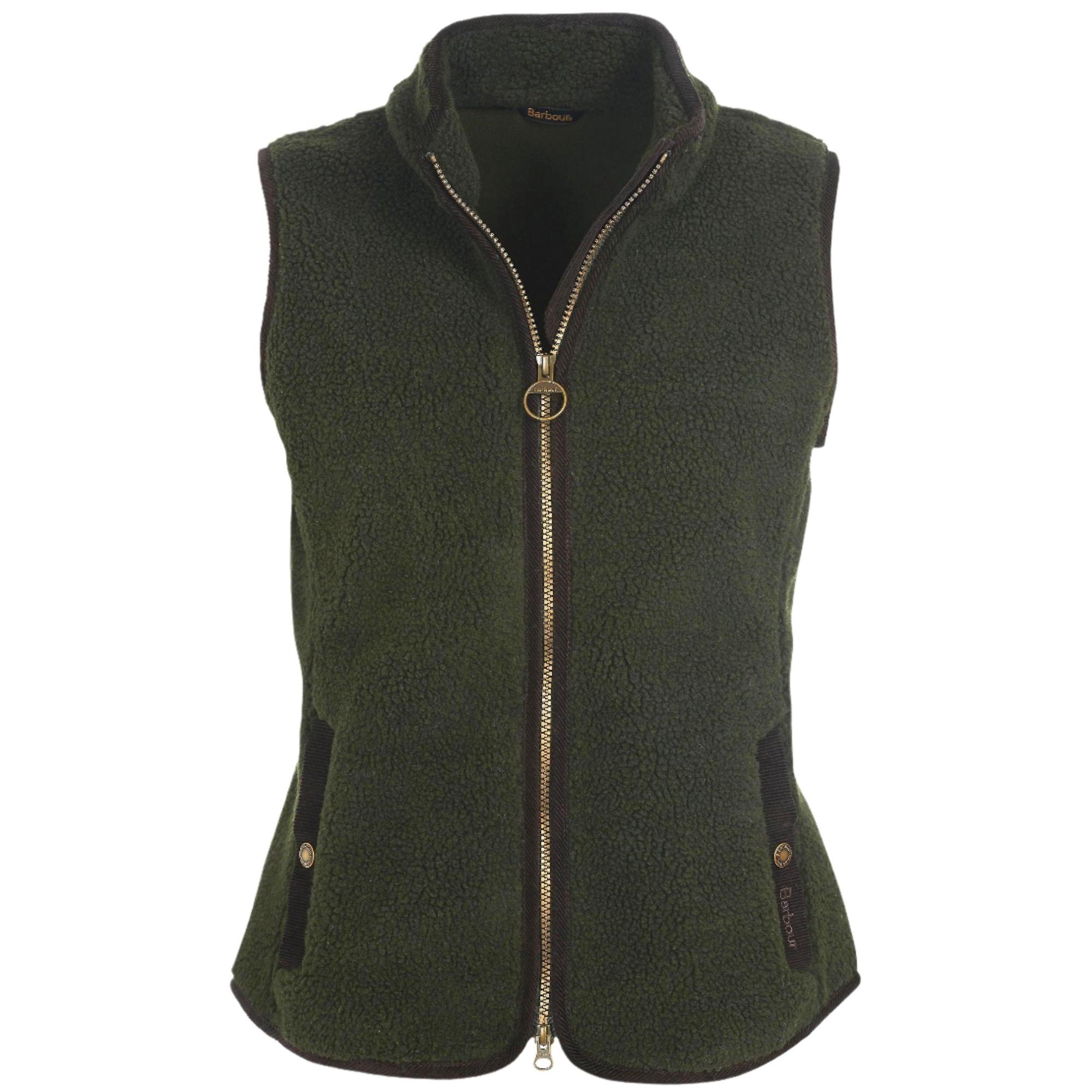 Product image 1 of 7 of Barbour Women's Burford Fleece Gilet - Olive/Classic