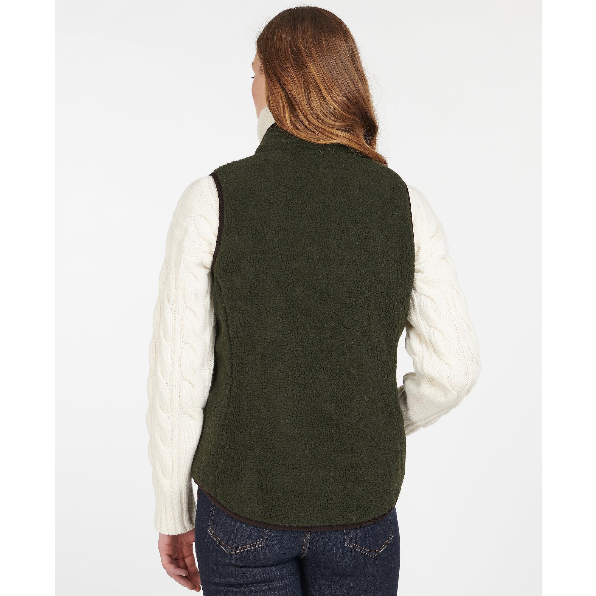 Product image 4 of 7 of Barbour Women's Burford Fleece Gilet - Olive/Classic