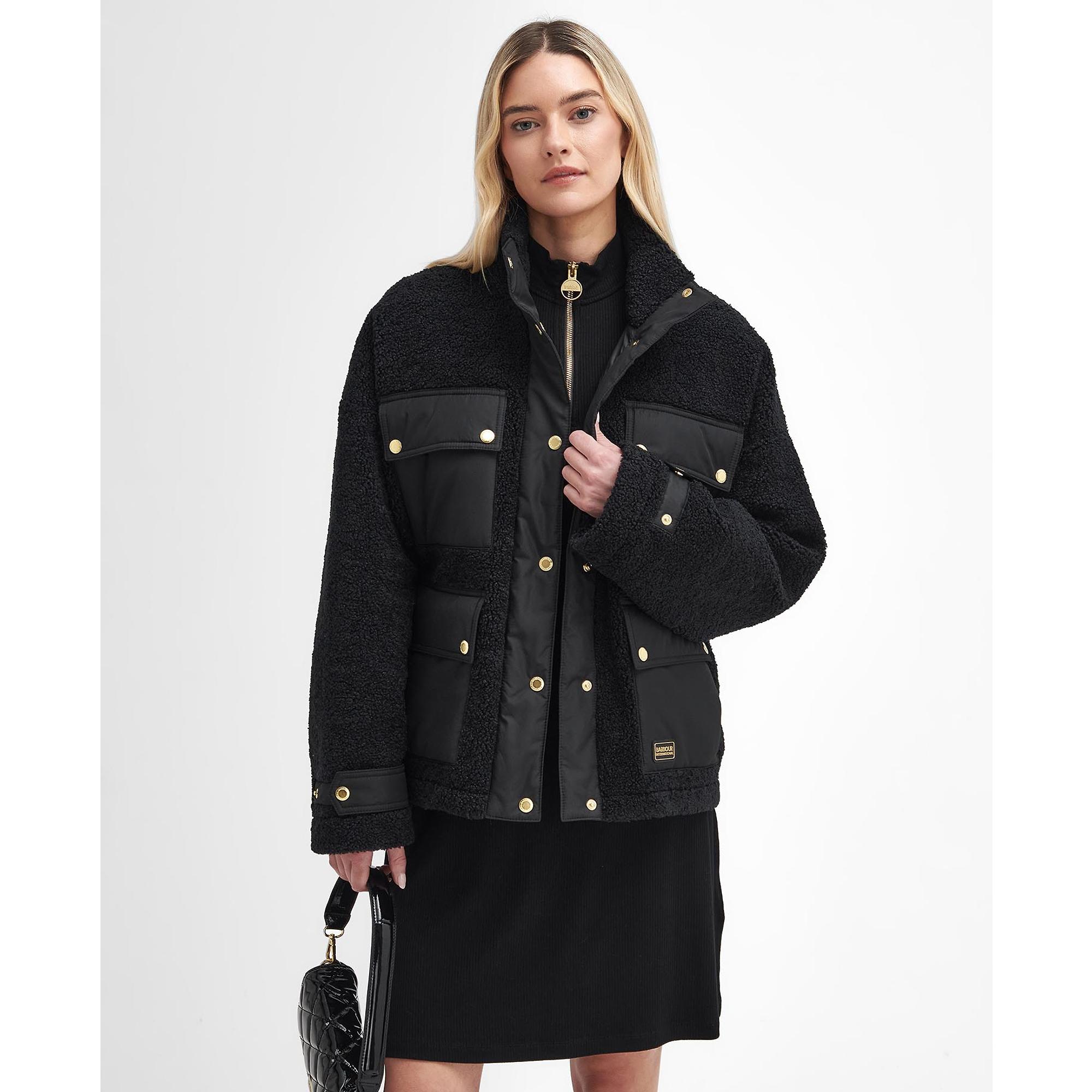 Product image 2 of 8 of Barbour International Women's Thornton Fleece - Black