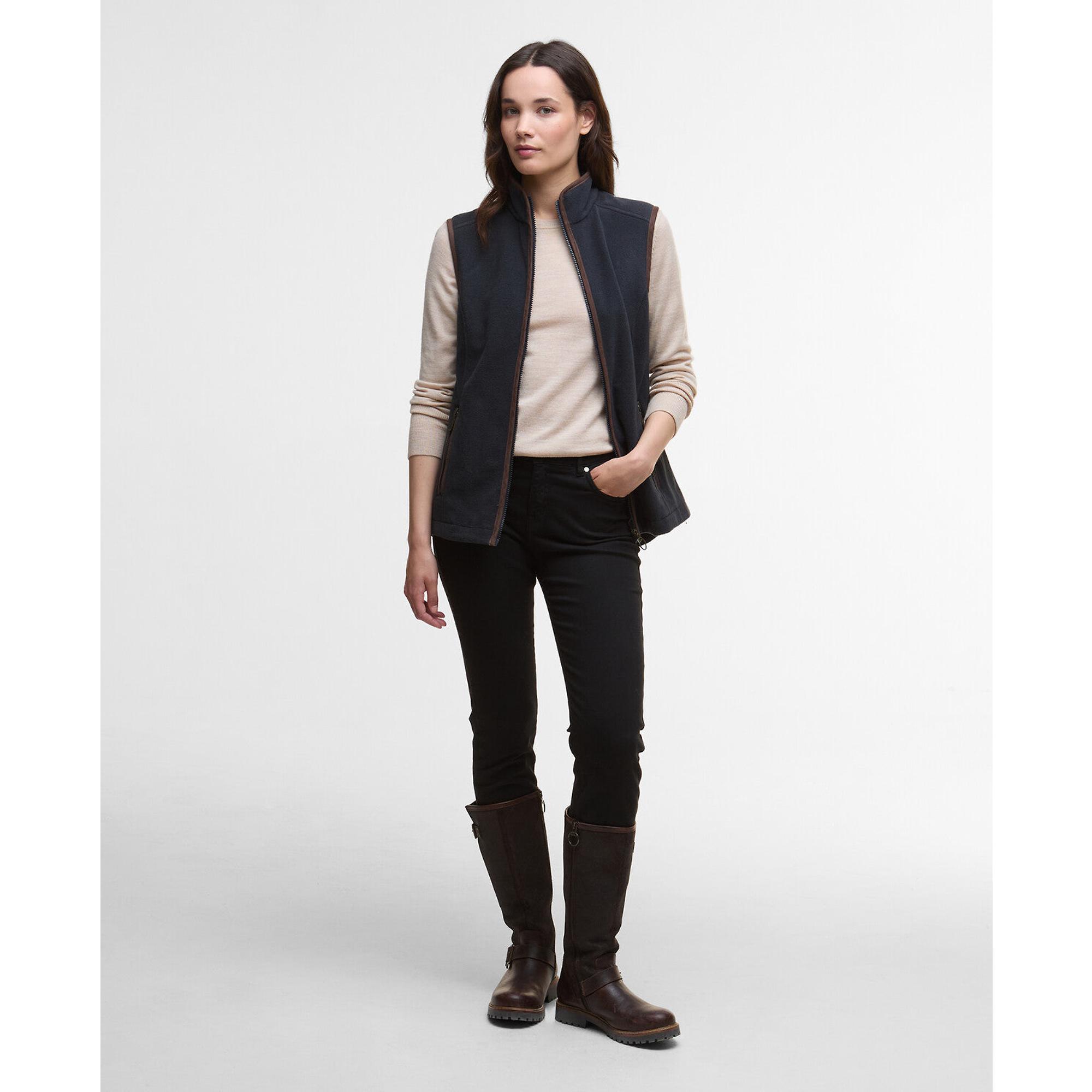 Product image 3 of 7 of Barbour Women's Country Colton Fleece Gilet - Navy