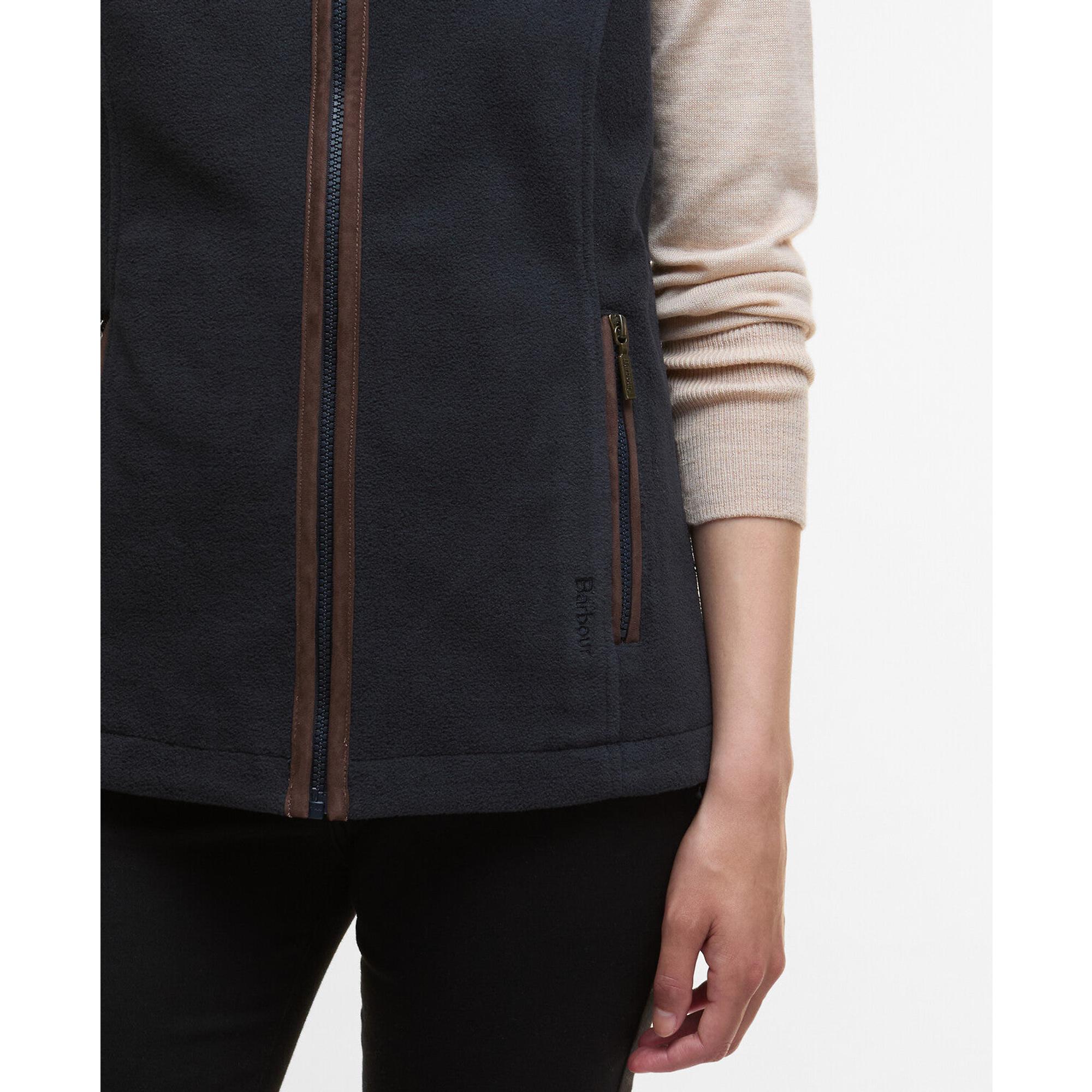 Product image 6 of 7 of Barbour Women's Country Colton Fleece Gilet - Navy