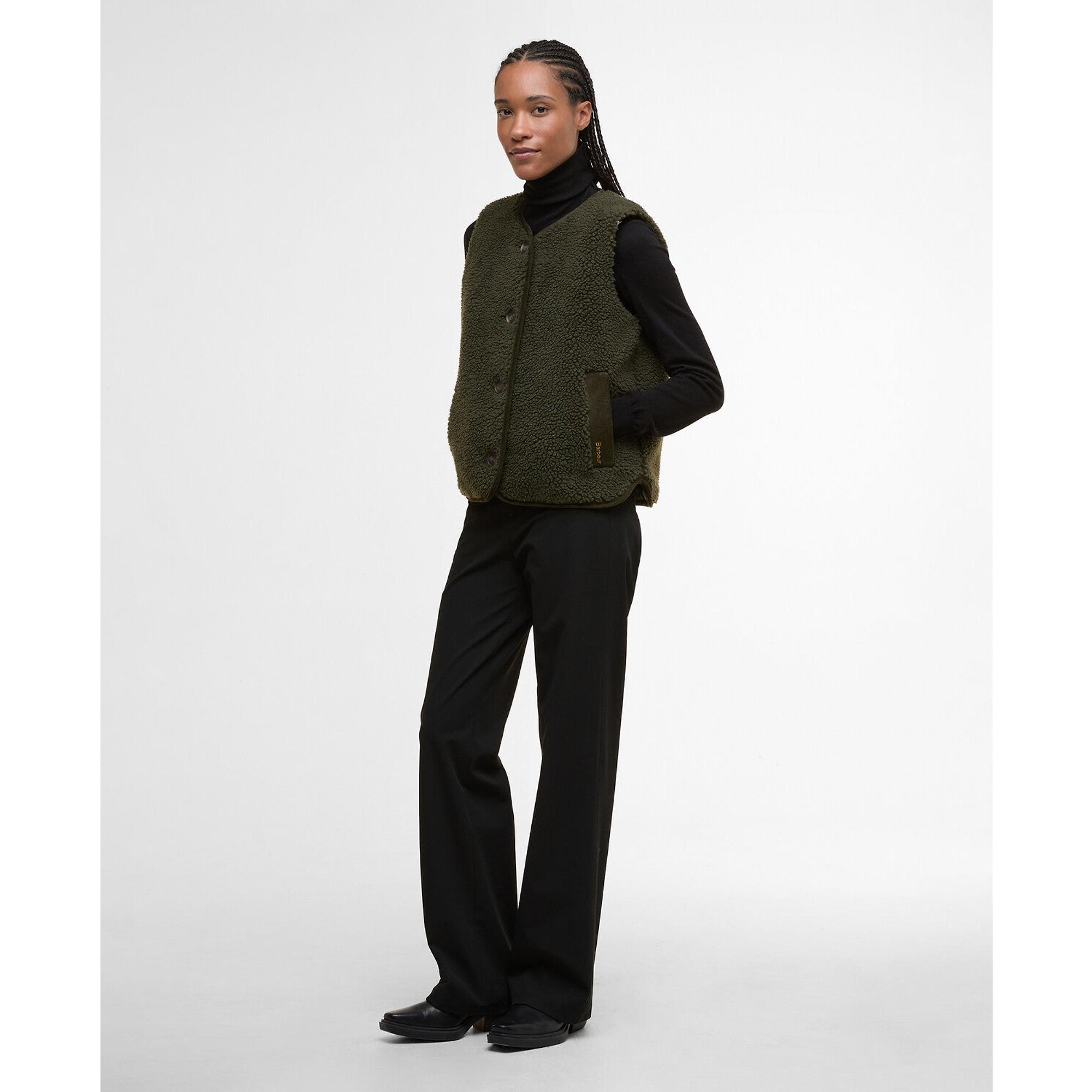 Product image 3 of 6 of Barbour Women's Luciana Fleece Gilet - Olive