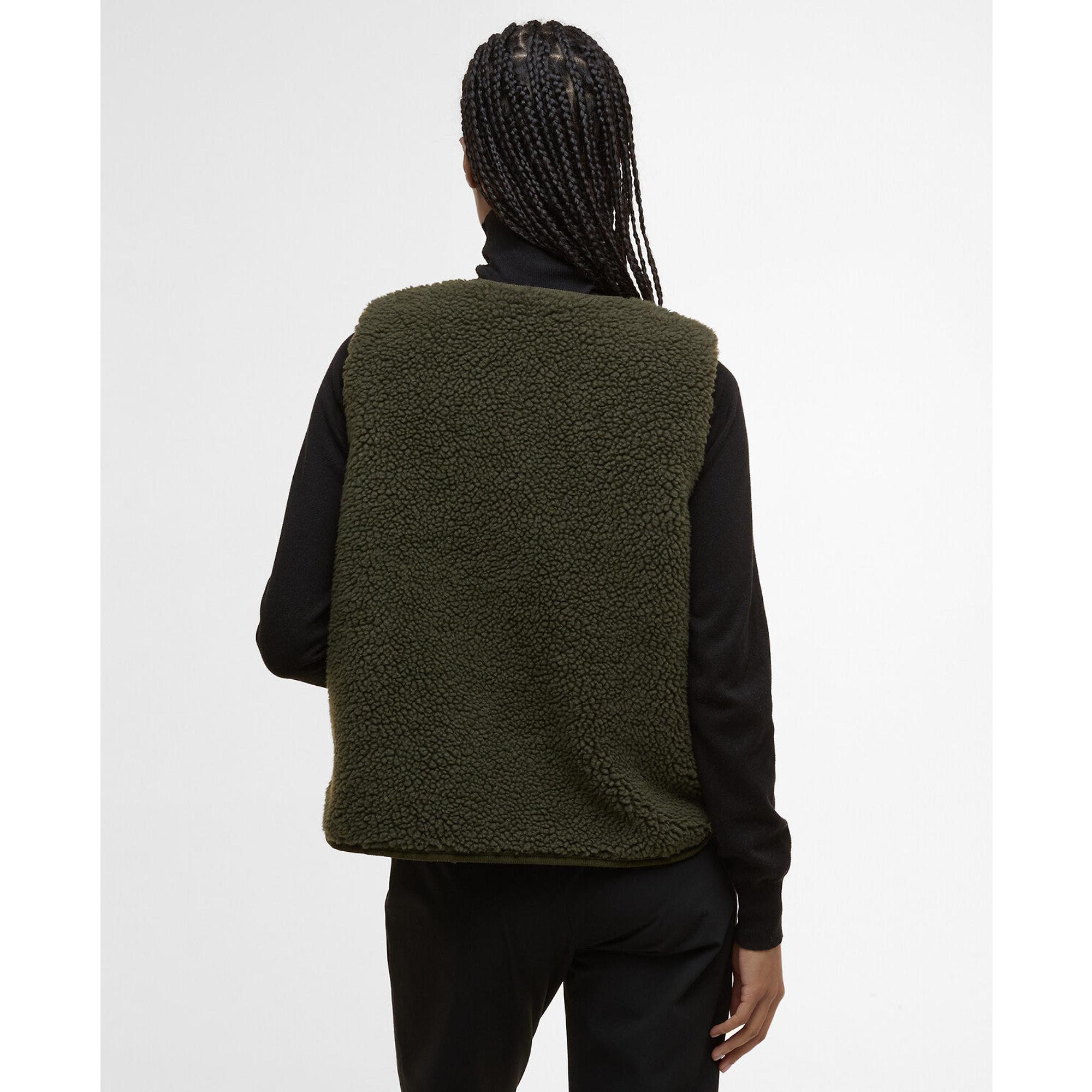 Product image 4 of 6 of Barbour Women's Luciana Fleece Gilet - Olive